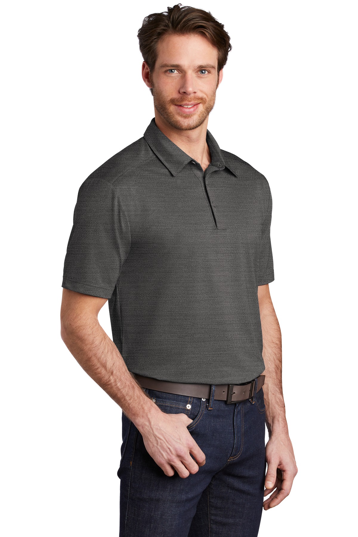 Port Authority Stretch Heather Polo K583