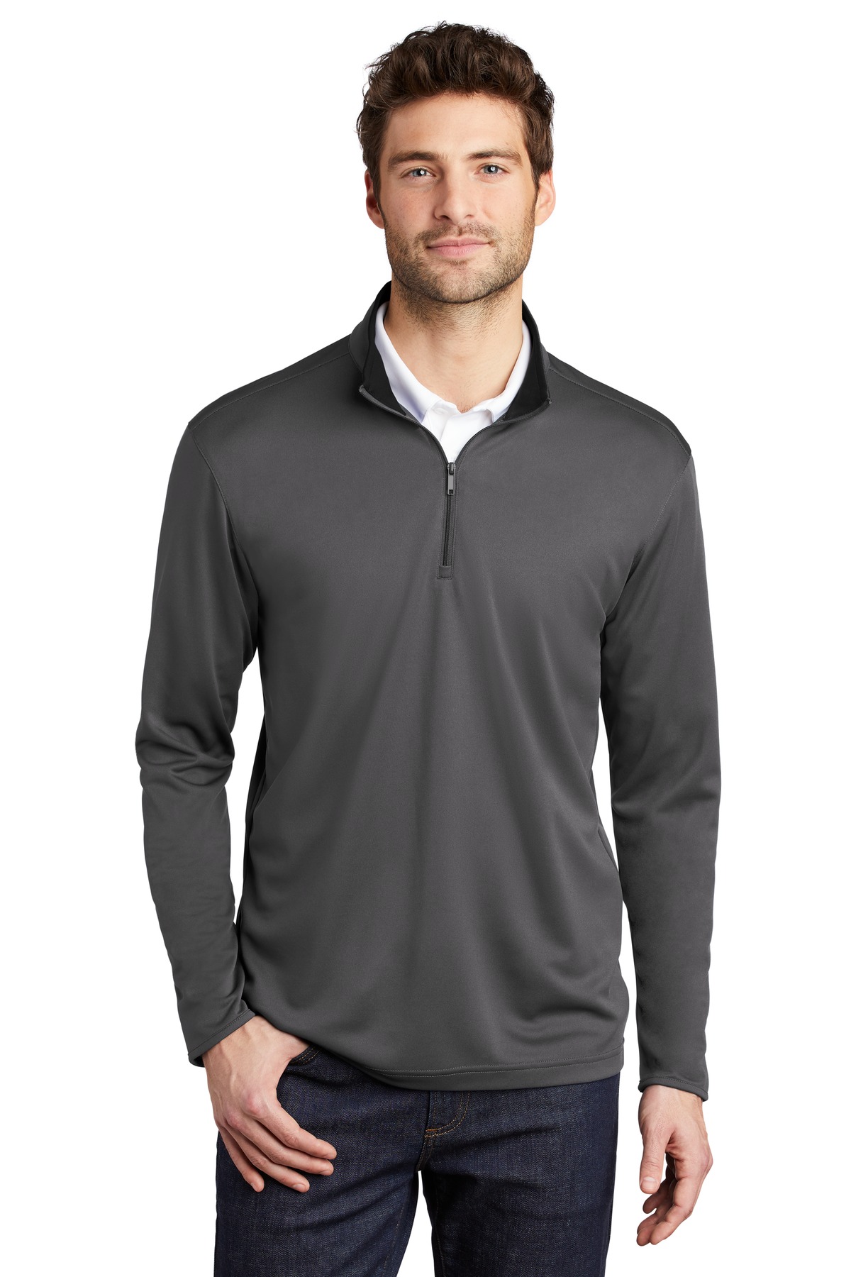 Port Authority ® Silk Touch ™ Performance 1/4-Zip K584 - Image 5