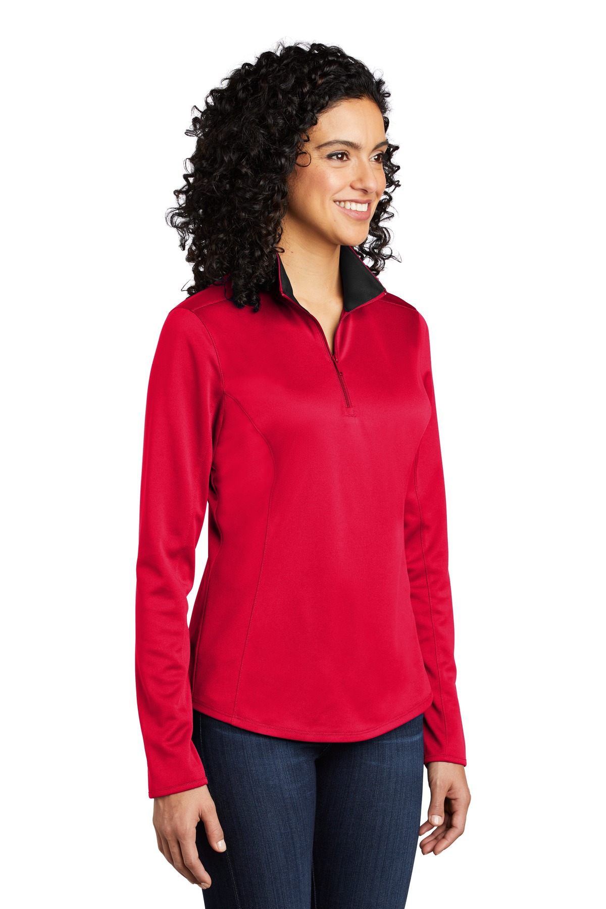 Port Authority Women's Silk Touch Performance 1/4-Zip LK584