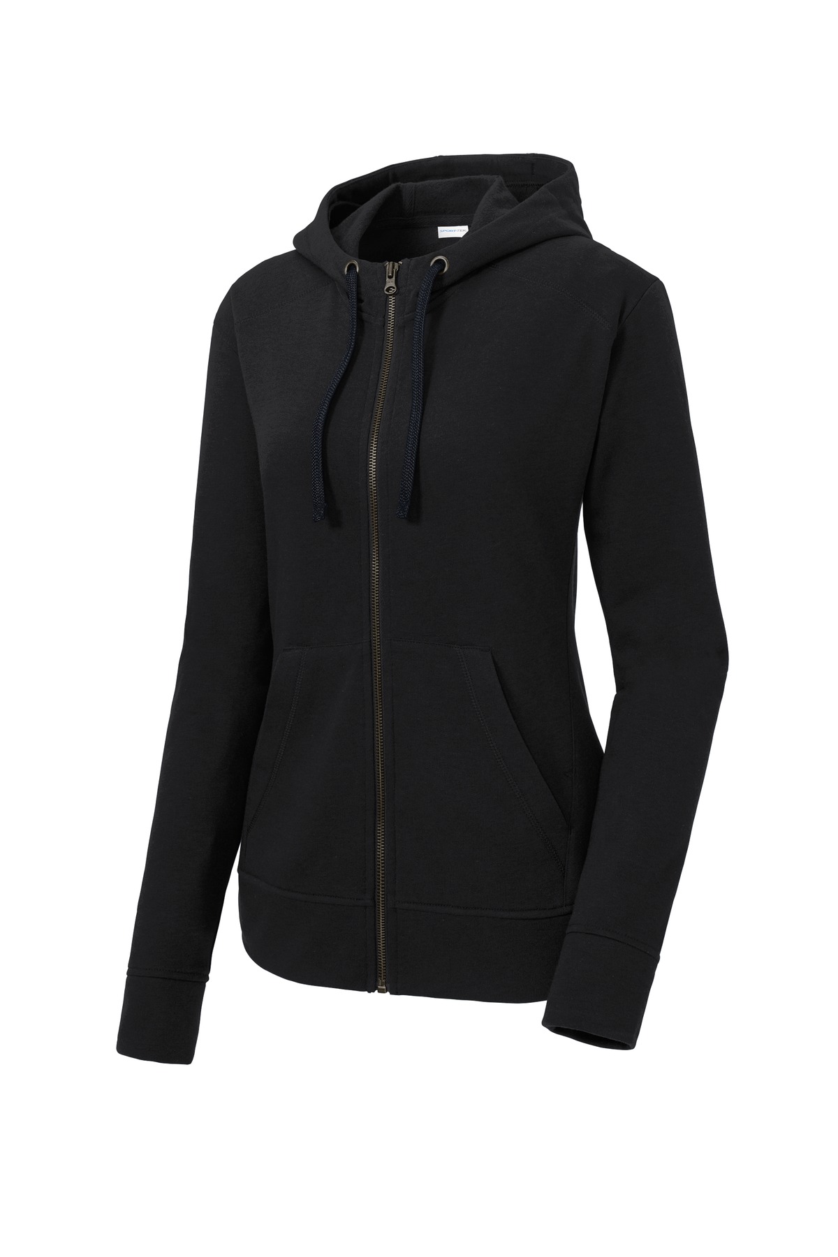 Women's PosiCharge Tri-Blend Wicking Fleece Full-Zip Hooded Jacket