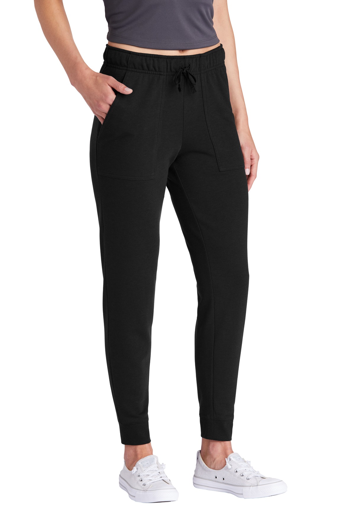 Sport-Tek Women's PosiCharge Tri-Blend Wicking Fleece Jogger LST299