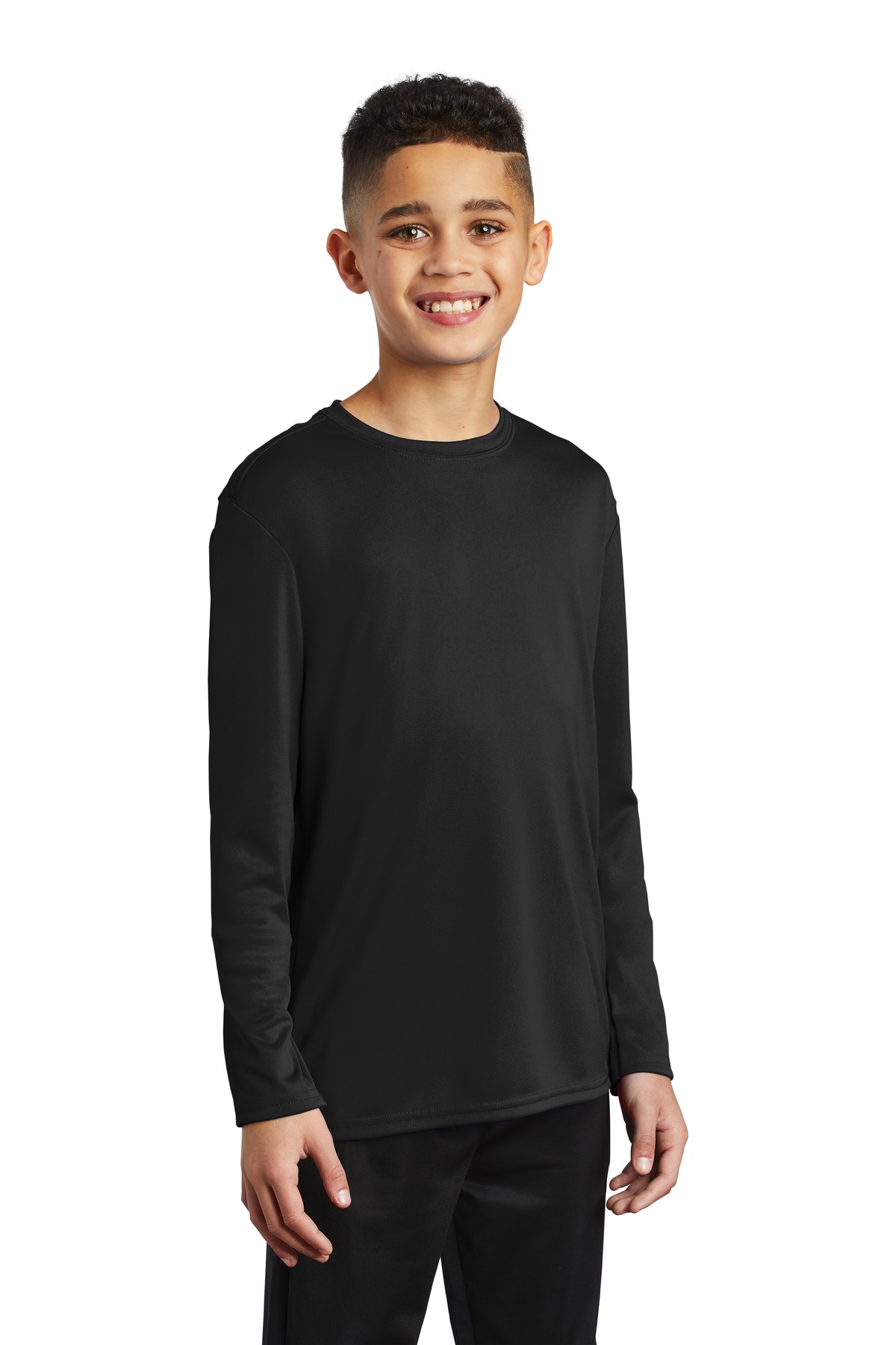 Port & Co Youth Long Sleeve Performance Tee PC380YLS