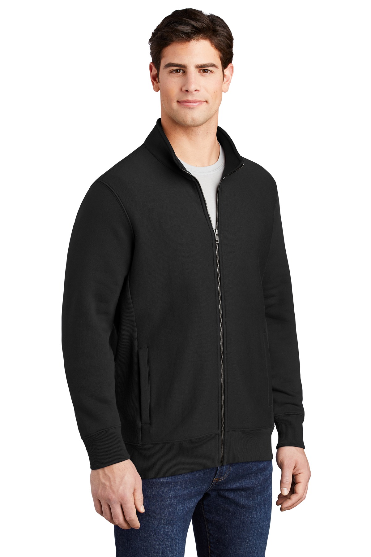 Sport-Tek Super Heavyweight Full-Zip Sweatshirt ST284