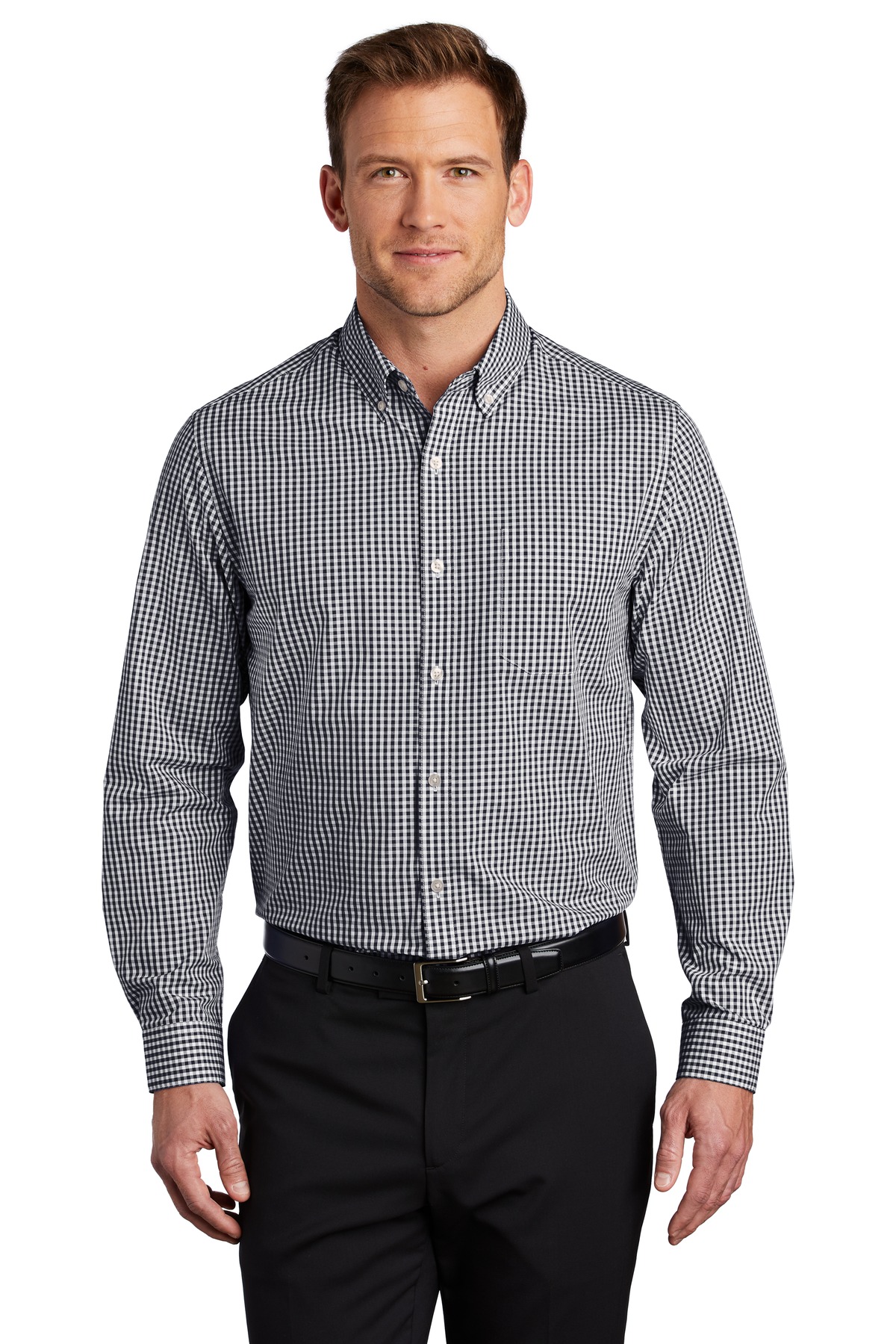 Port Authority Broadcloth Gingham Easy Care Shirt-