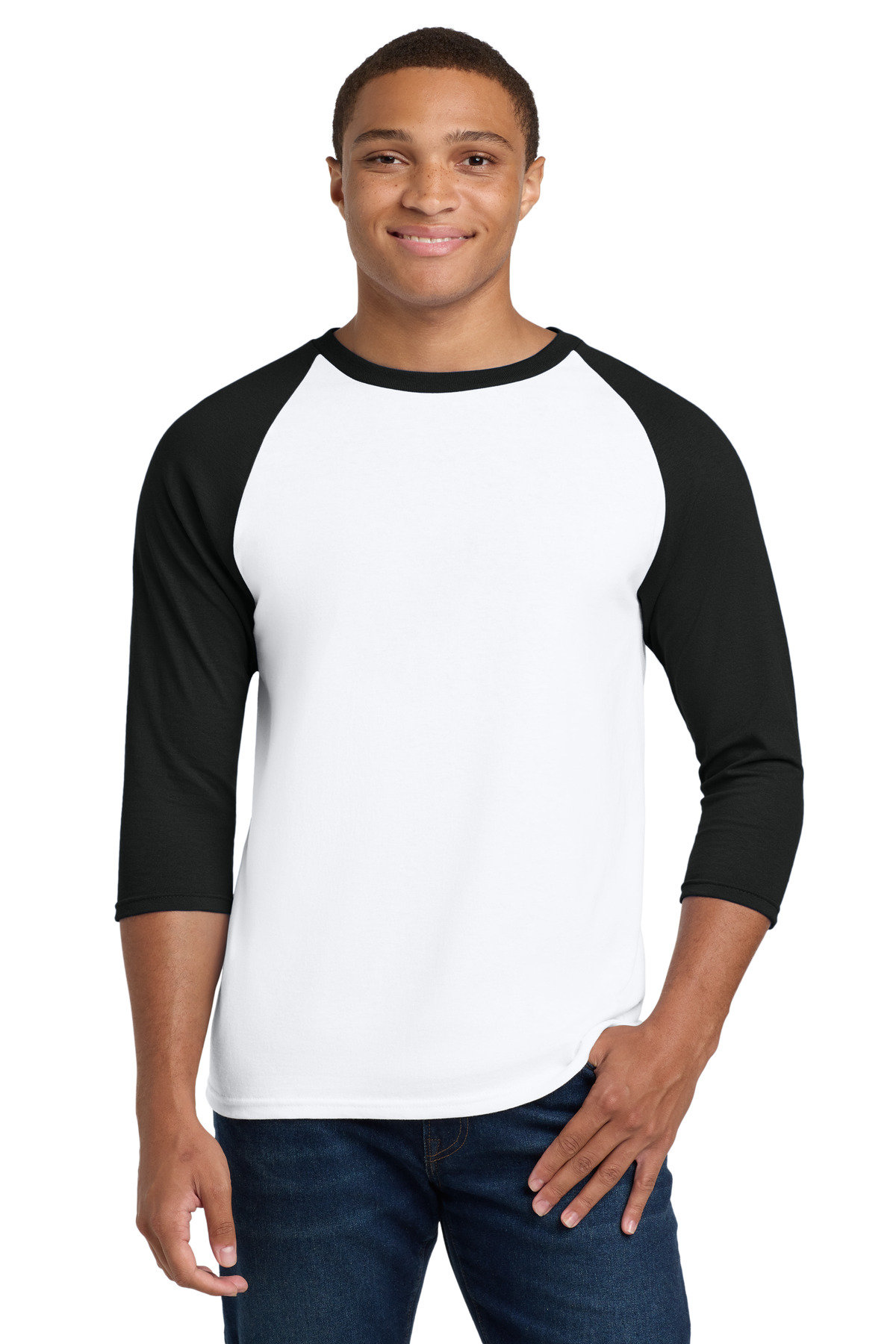 Gildan Heavy Cotton 3/4-Sleeve Raglan T-Shirt-Gildan