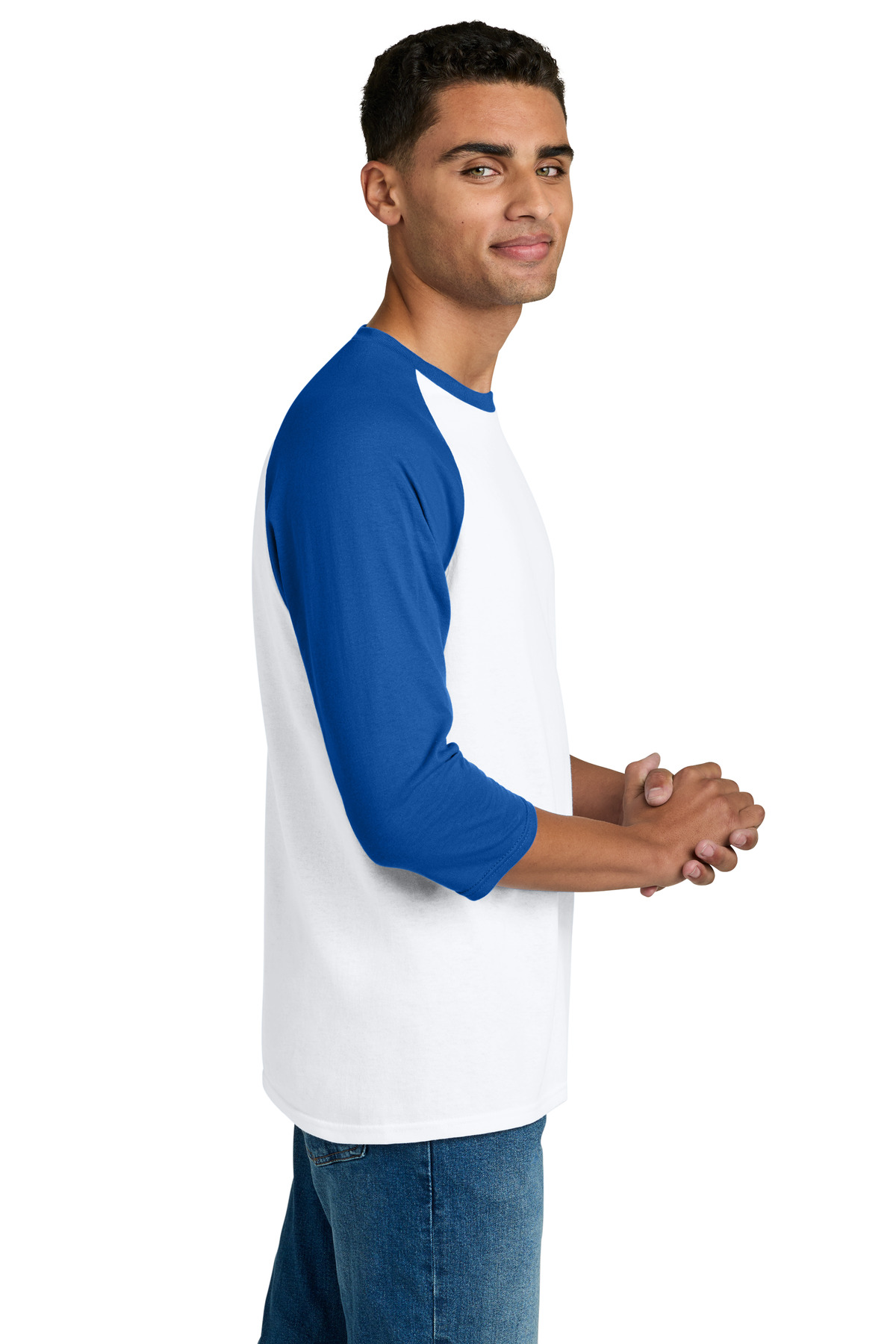 Gildan Heavy Cotton 3/4-Sleeve Raglan T-Shirt. 5700