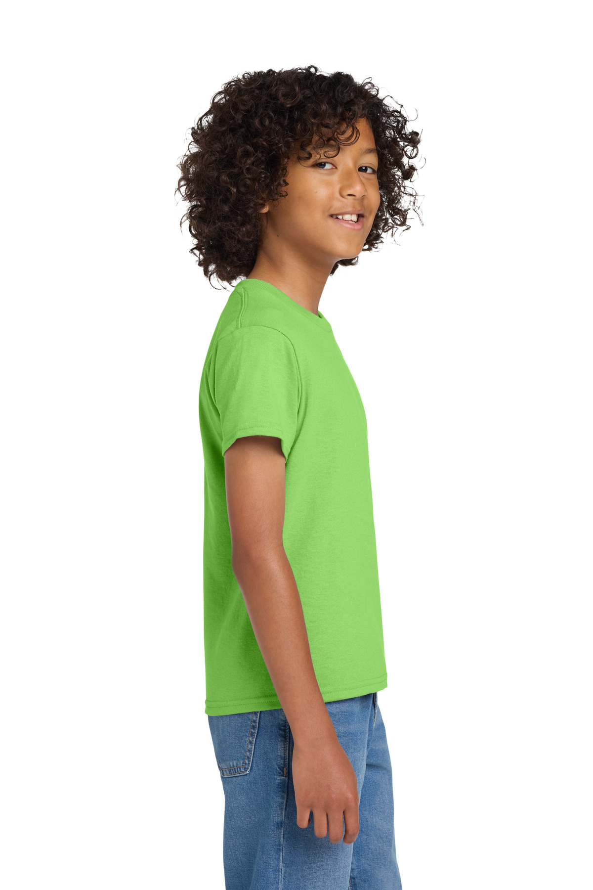 Gildan Youth DryBlend 50 Cotton/50 Poly T-Shirt. 8000B