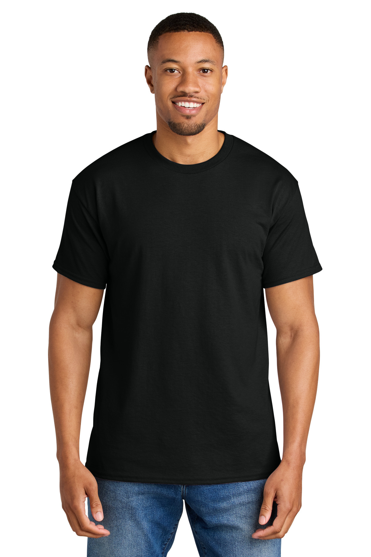 Gildan ® DryBlend ® 50 Cotton/50 Poly T-Shirt. 8000 - Black