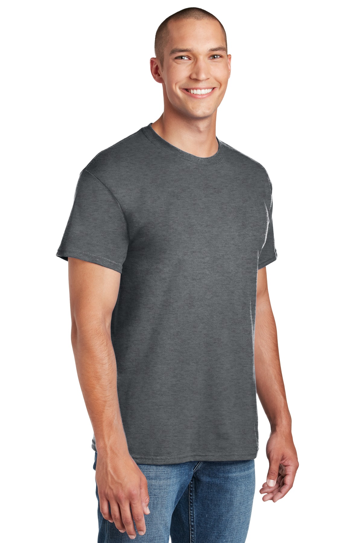Gildan DryBlend 50 Cotton/50 Poly T-Shirt. 8000