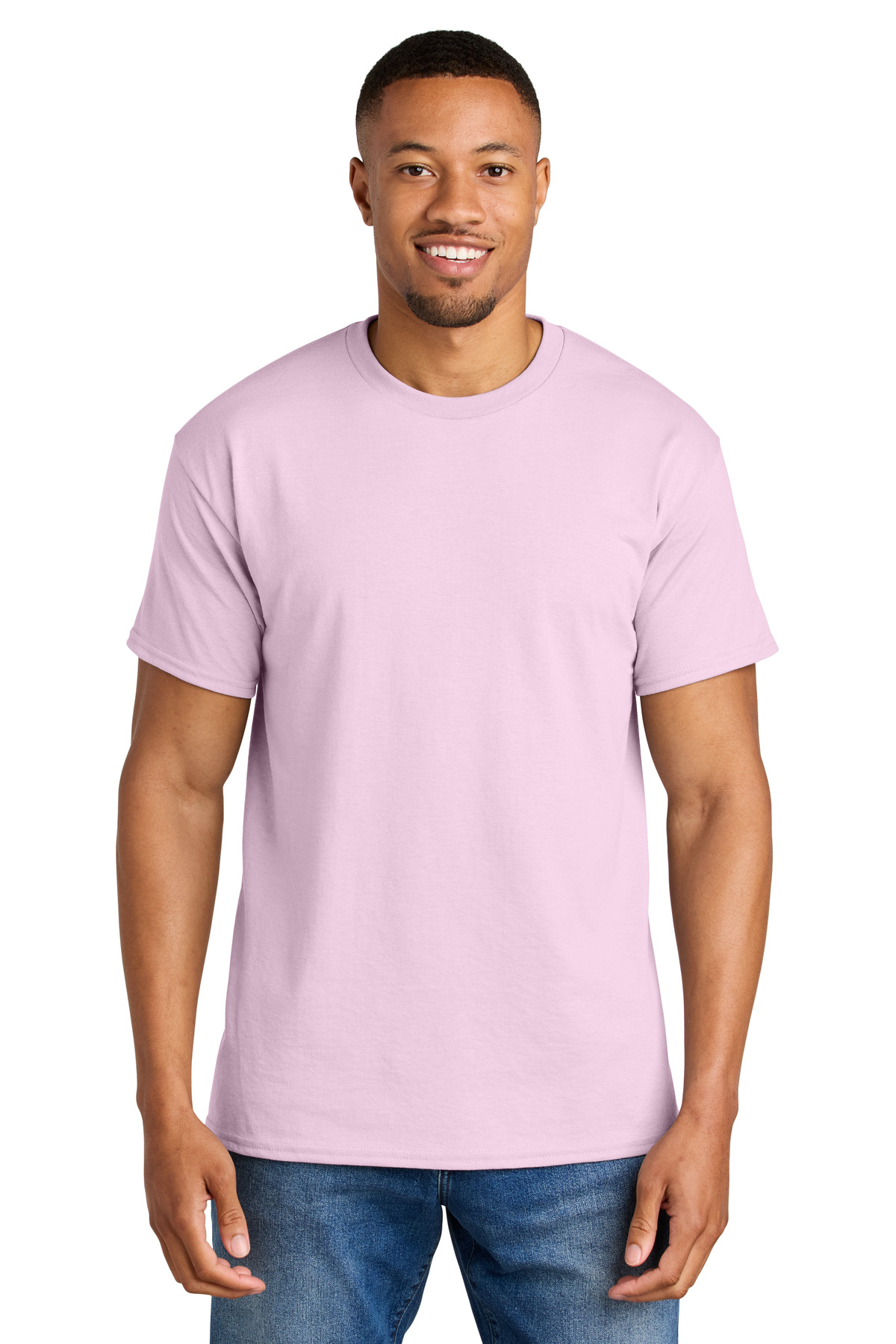 Gildan ® DryBlend ® 50 Cotton/50 Poly T-Shirt. 8000 - Light Pink
