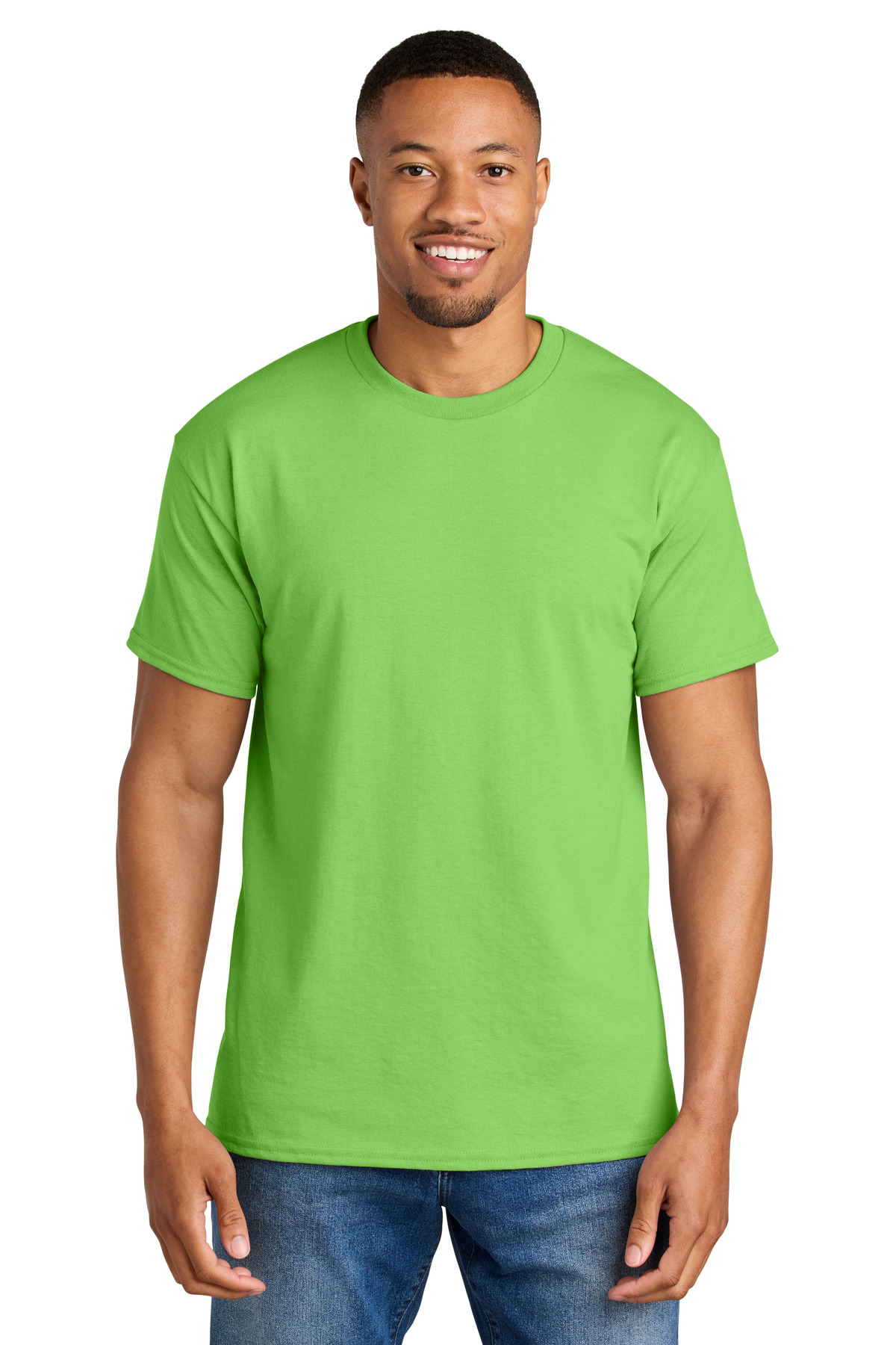 Gildan ® DryBlend ® 50 Cotton/50 Poly T-Shirt. 8000 - Lime