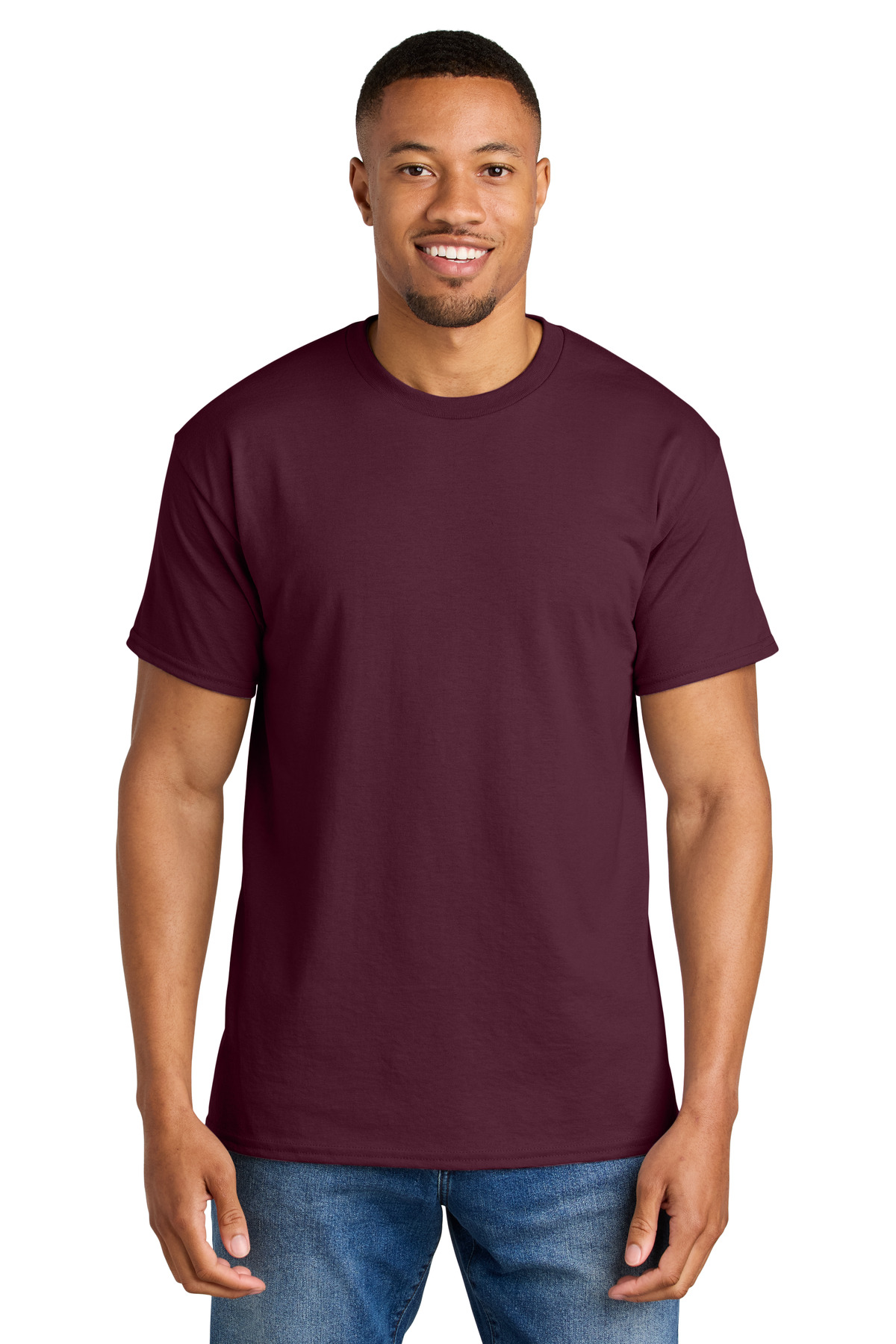 Gildan ® DryBlend ® 50 Cotton/50 Poly T-Shirt. 8000 - Maroon
