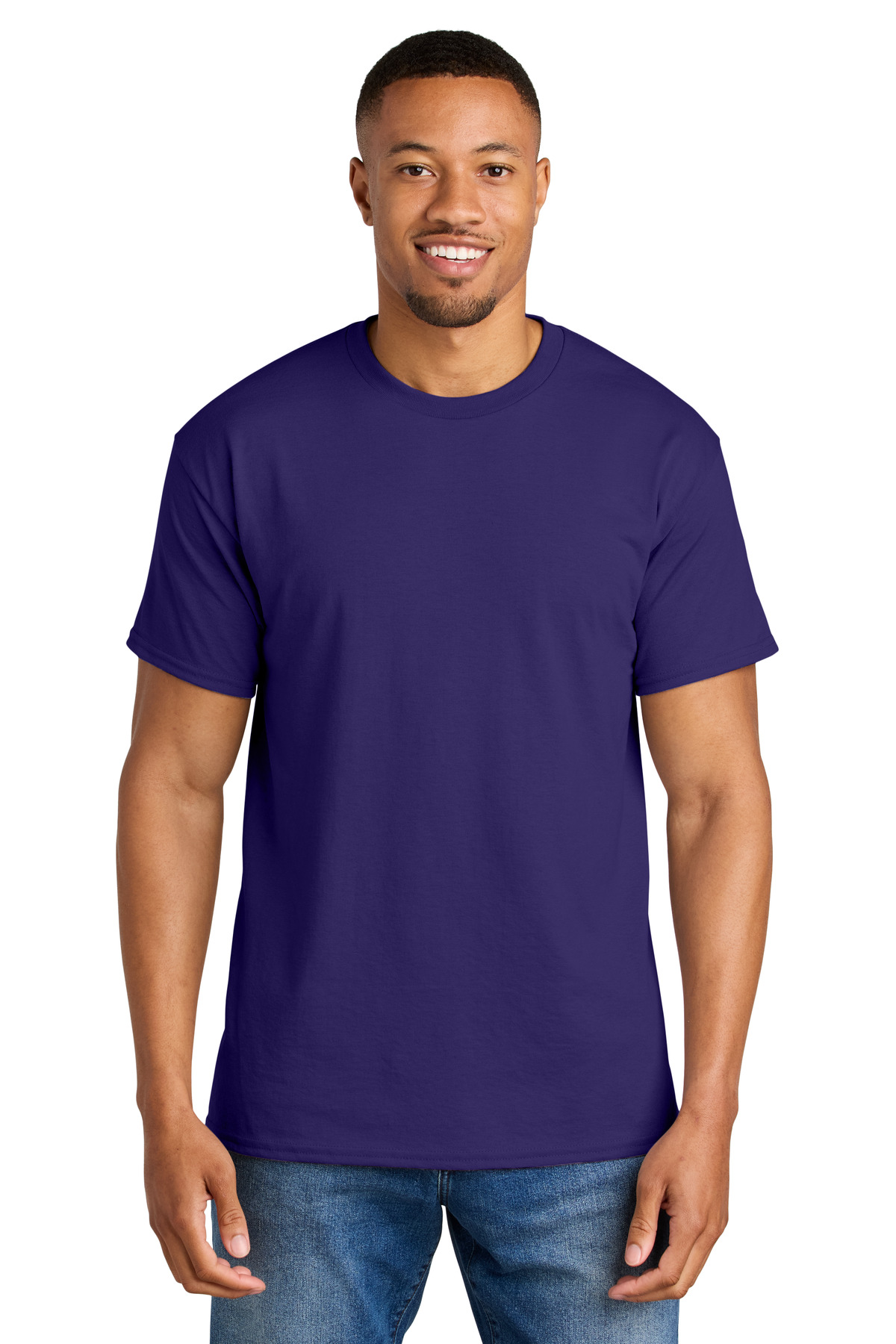 Gildan ® DryBlend ® 50 Cotton/50 Poly T-Shirt. 8000 - Purple