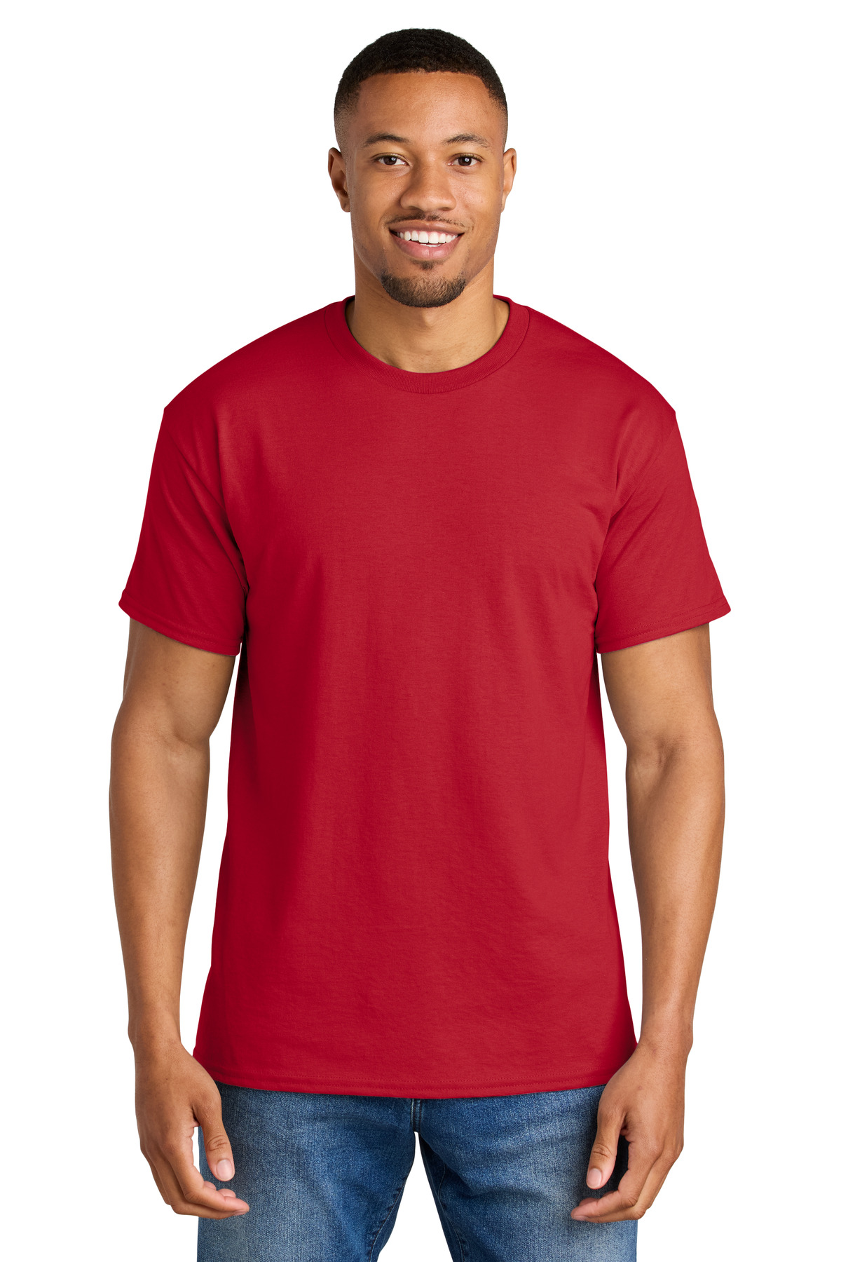 Gildan ® DryBlend ® 50 Cotton/50 Poly T-Shirt. 8000 - Red