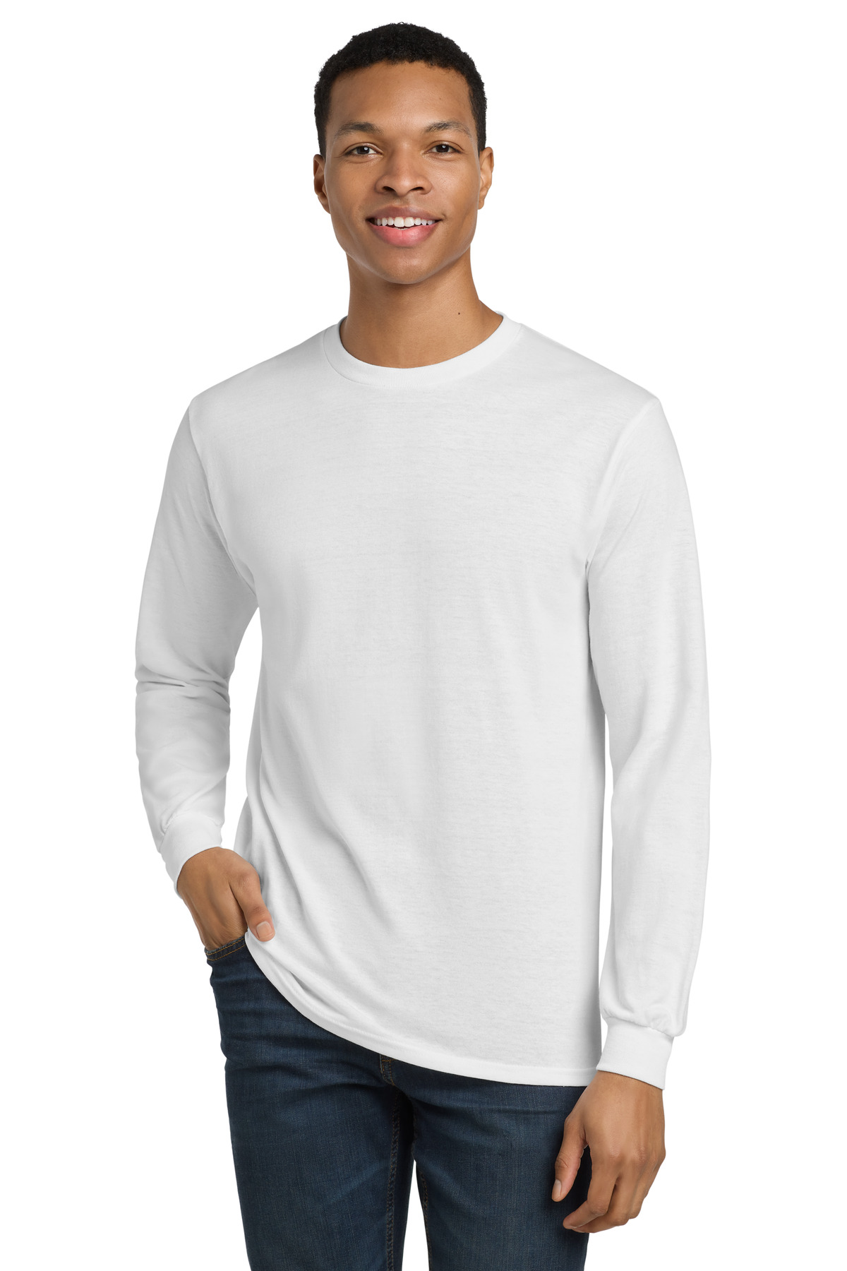 Gildan - DryBlend 50 Cotton/50 Poly Long Sleeve T-Shirt-Gildan