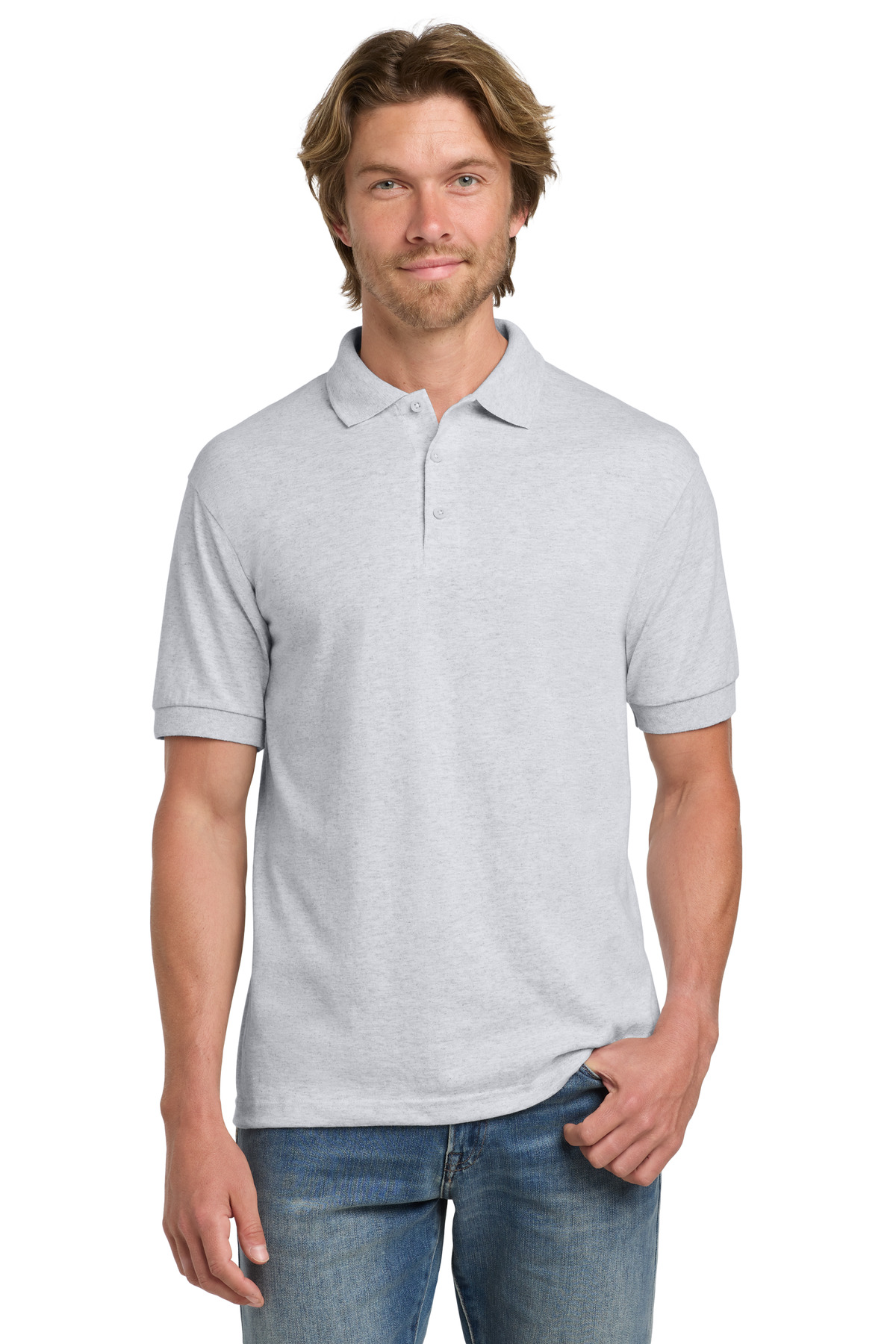 Gildan ®  - DryBlend ®  6-Ounce Jersey Knit Sport Shirt.  8800 - Front Model