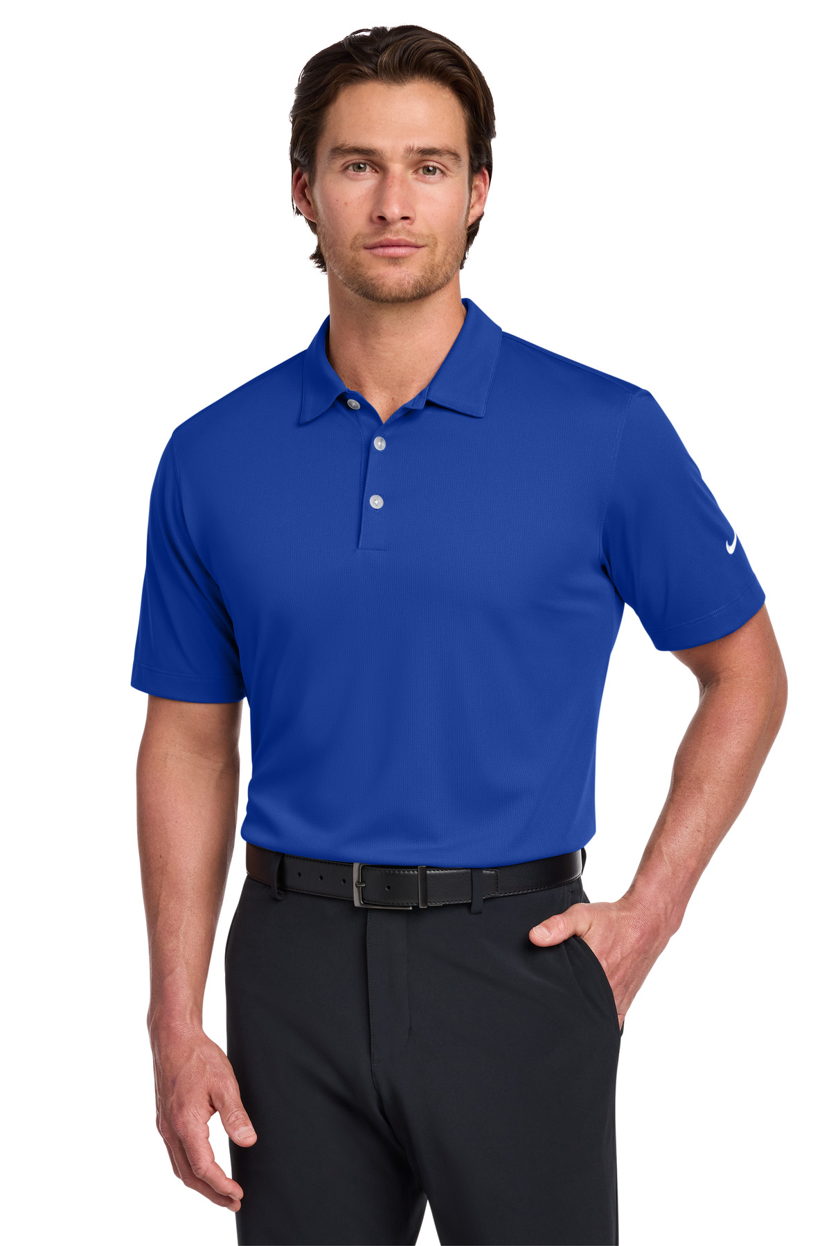 Dri-FIT Vertical Mesh Polo - Old Royal