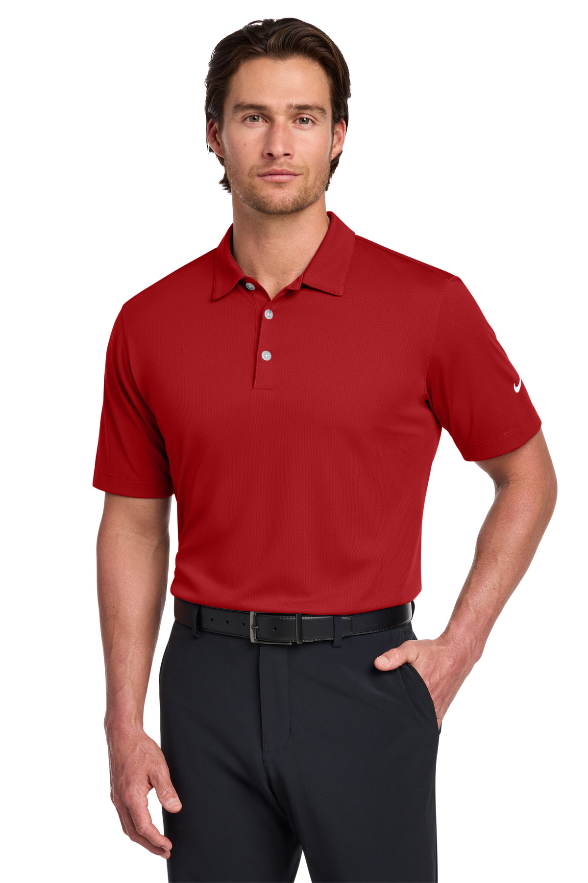 Nike Dri-FIT Vertical Mesh Polo-Nike