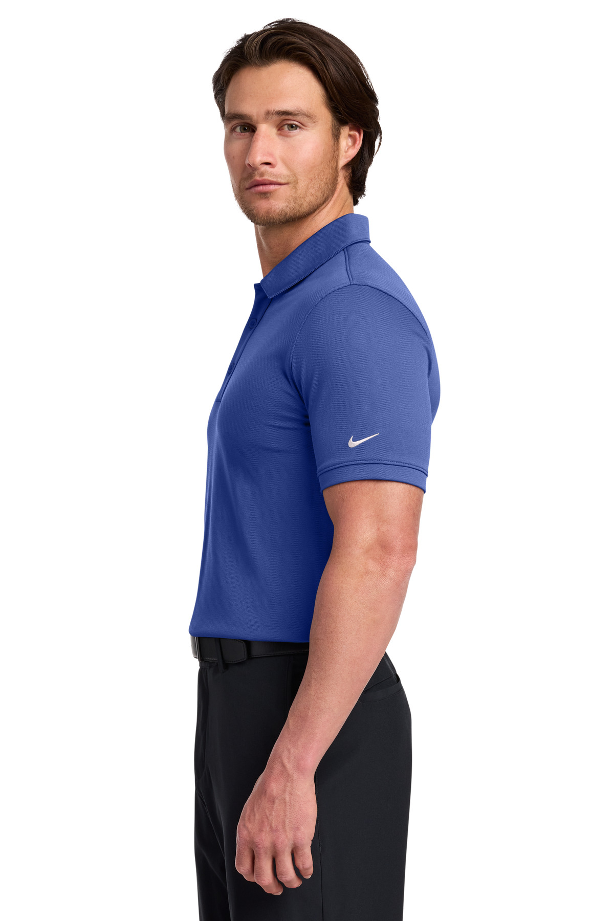 Nike Dri-FIT Solid Icon Pique Modern Fit Polo. 746099