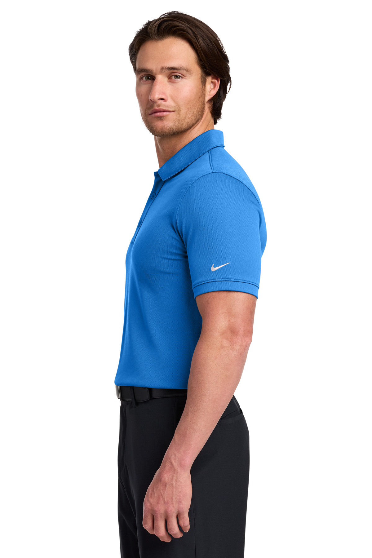 Nike Dri-FIT Solid Icon Pique Modern Fit Polo. 746099