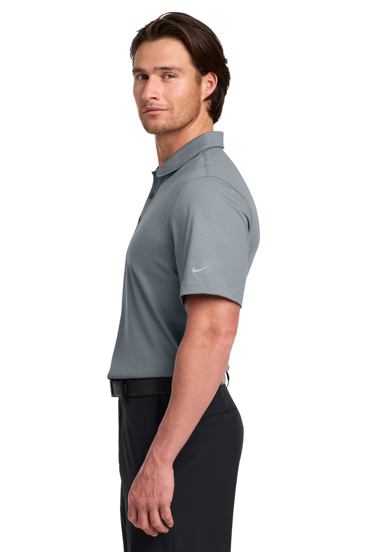 Nike Dri-FIT Embossed Tri-Blade Polo. 838964