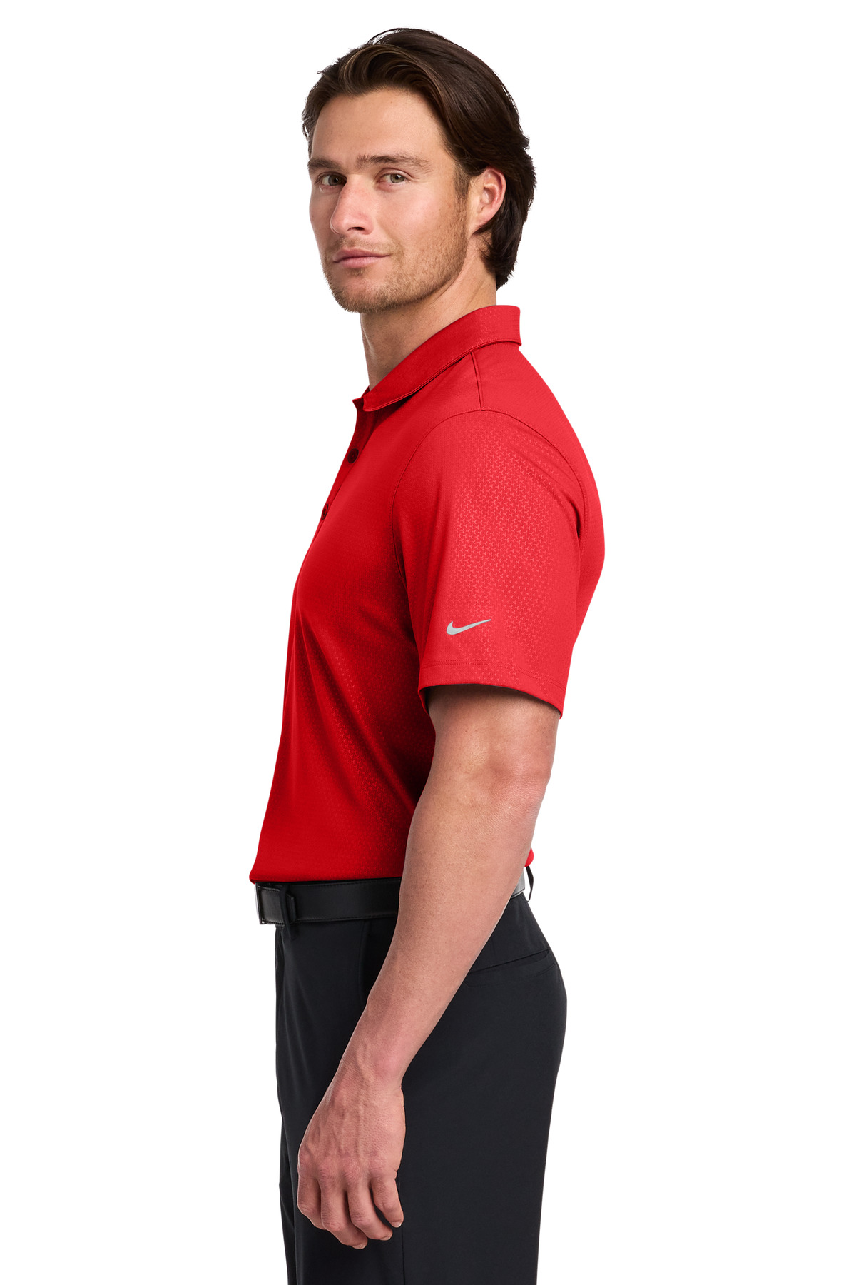 Nike Dri-FIT Embossed Tri-Blade Polo. 838964