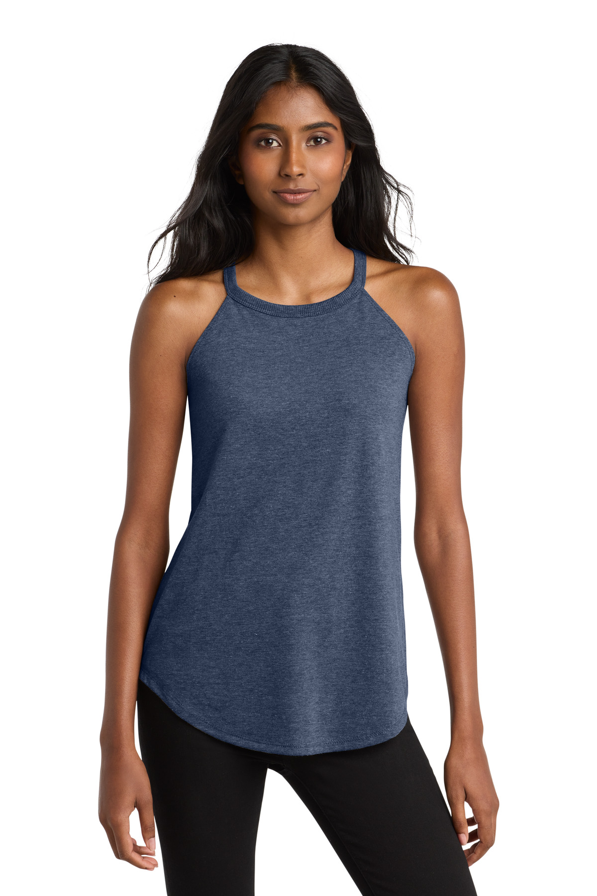 District Women's Perfect Tri Rocker Tank. DT137L