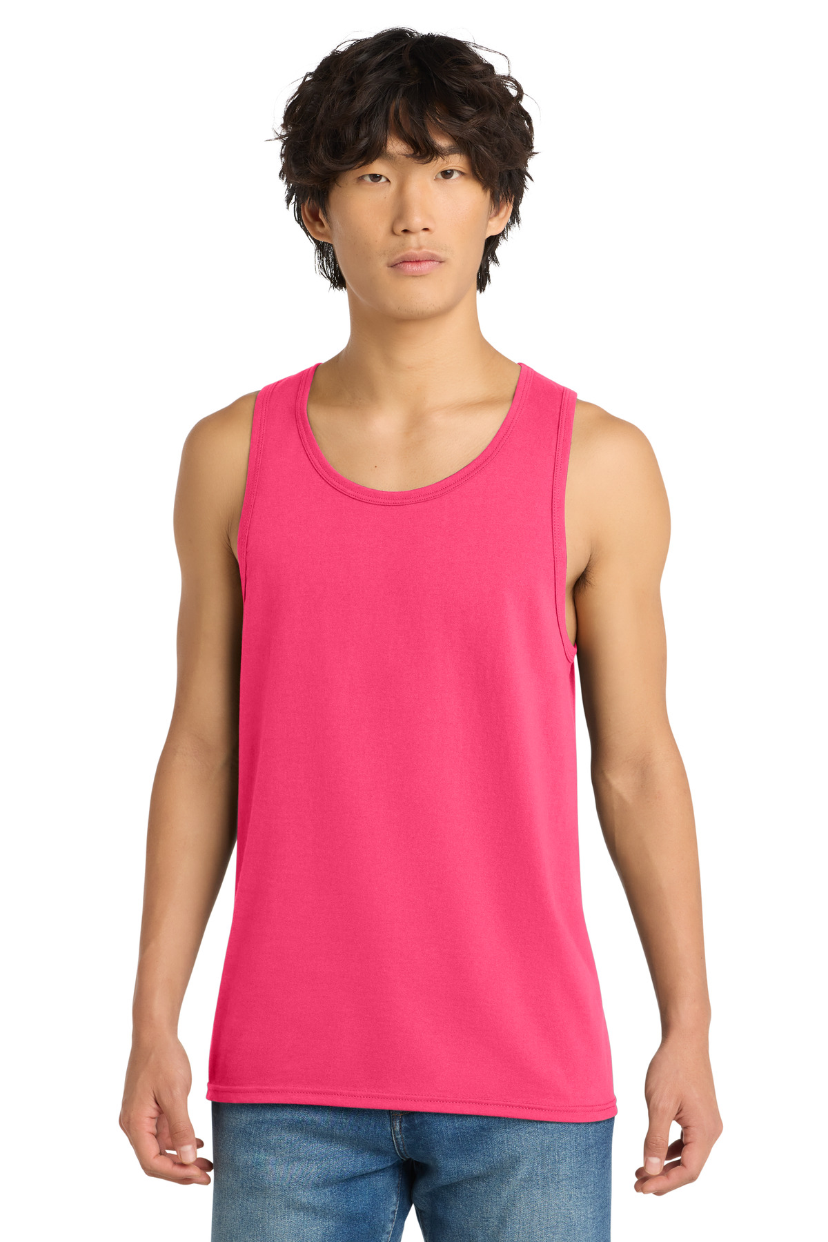 District ® The Concert Tank ® . DT5300 - Neon Pink