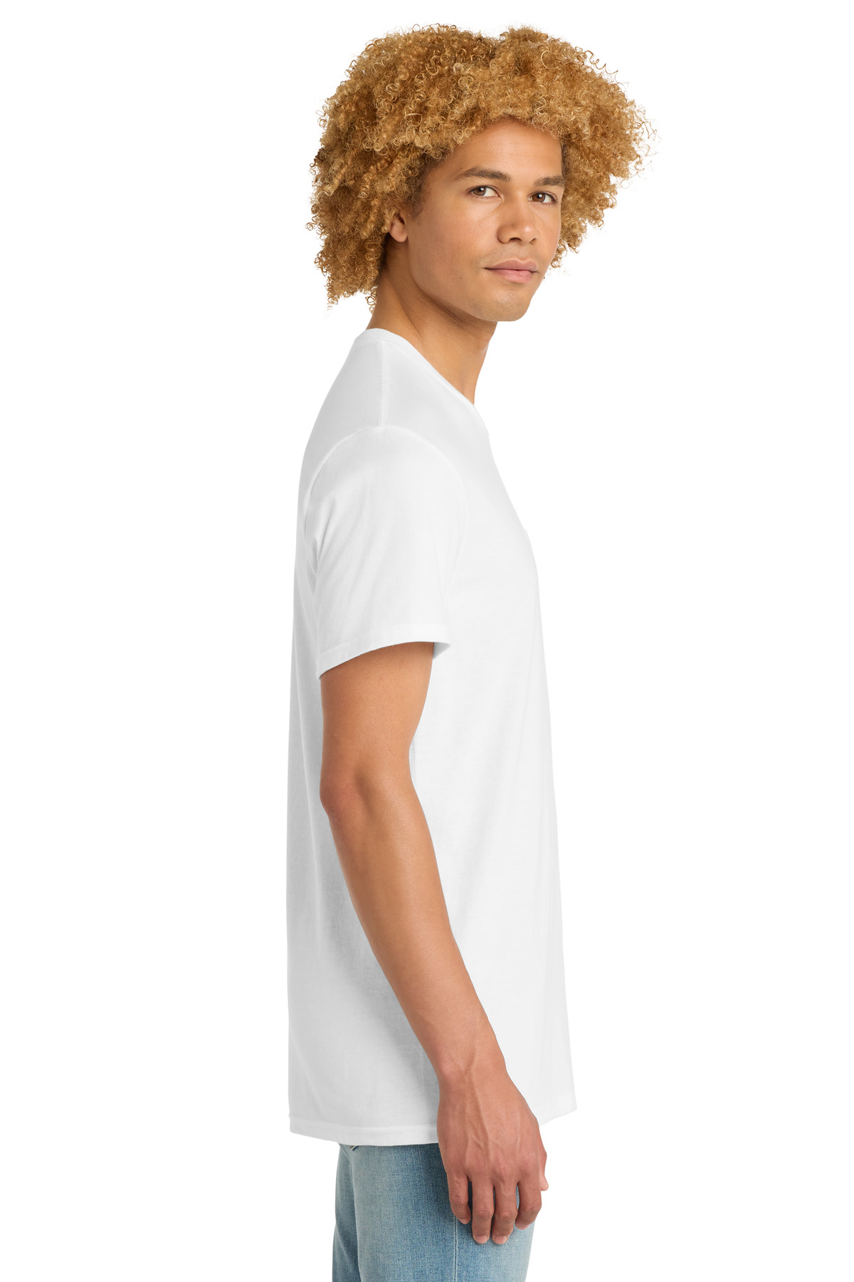 District Very Important Tee with Pocket. DT6000P