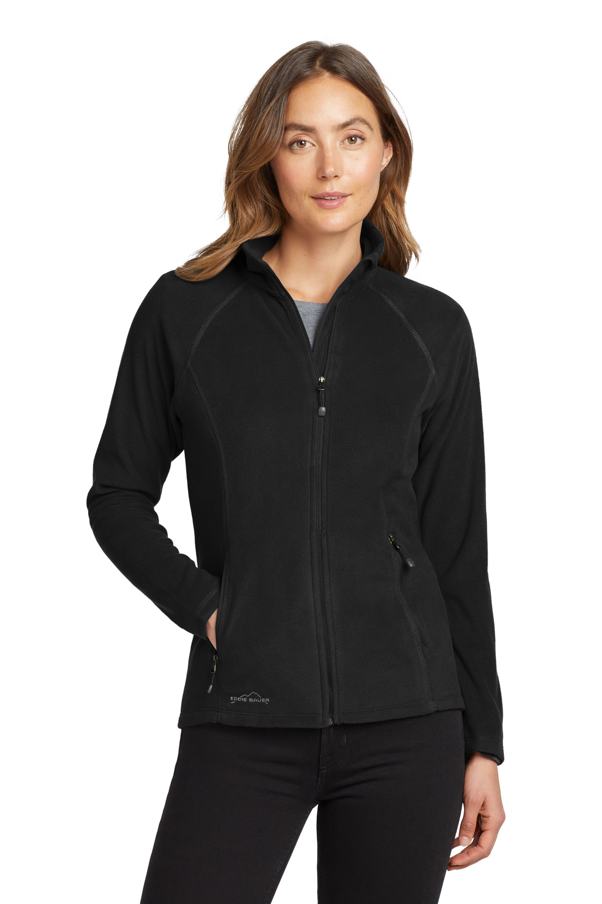 Eddie Bauer Women&#8216;s Full-Zip Microfleece Jacket-Eddie Bauer