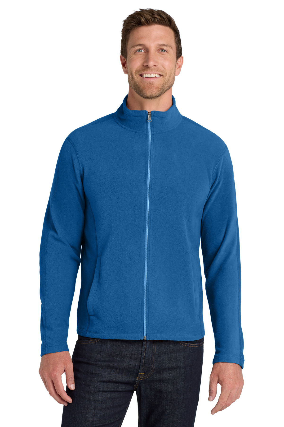 Port Authority ®  Microfleece Jacket. F223 - Front Model
