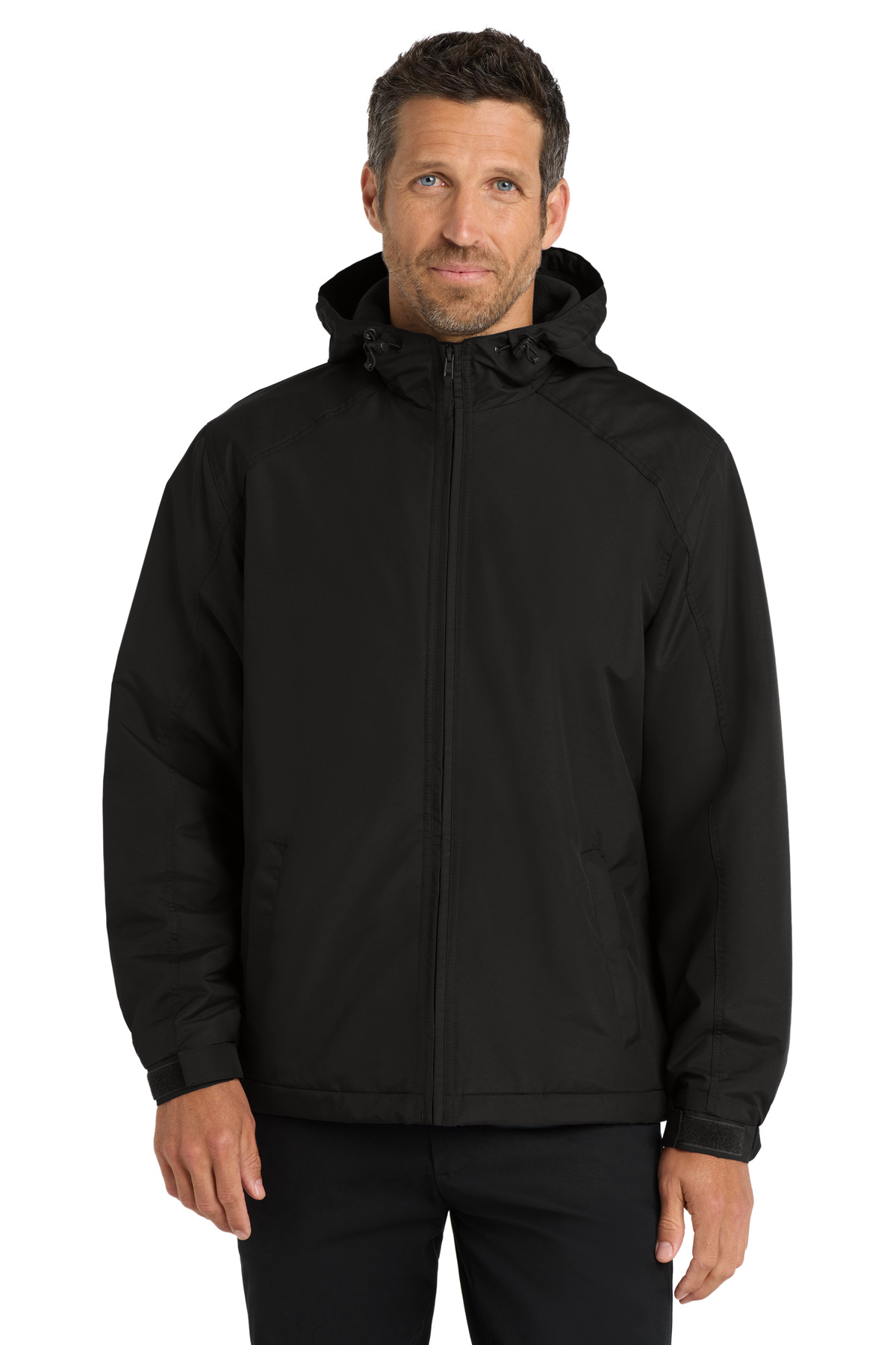 Port Authority ® Hooded Charger Jacket. J327 - Image 2