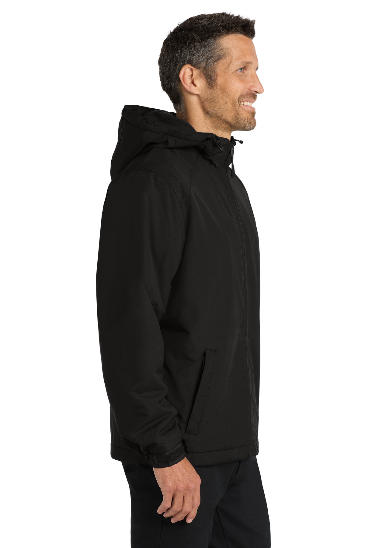 Port Authority Hooded Charger Jacket. J327