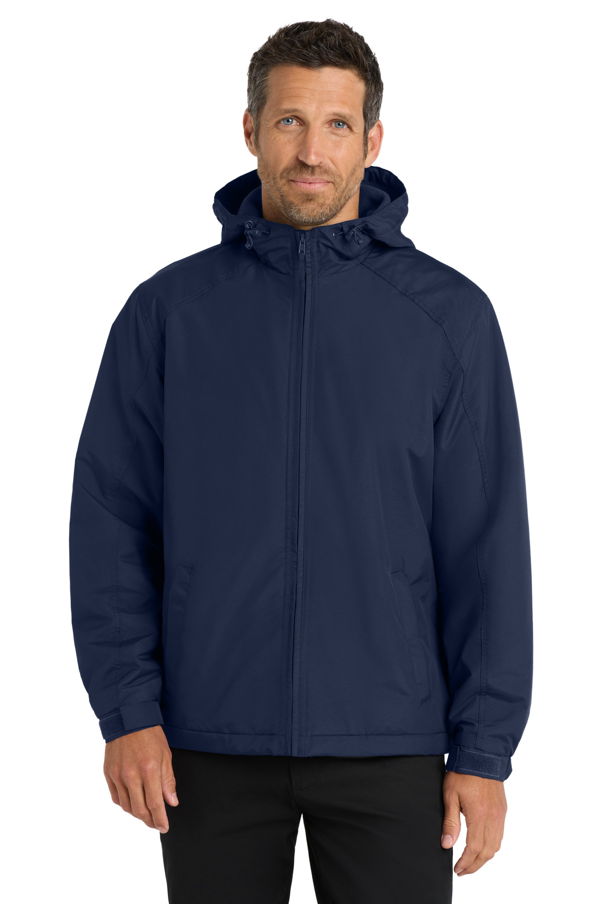 Port Authority ® Hooded Charger Jacket. J327 - Image 3