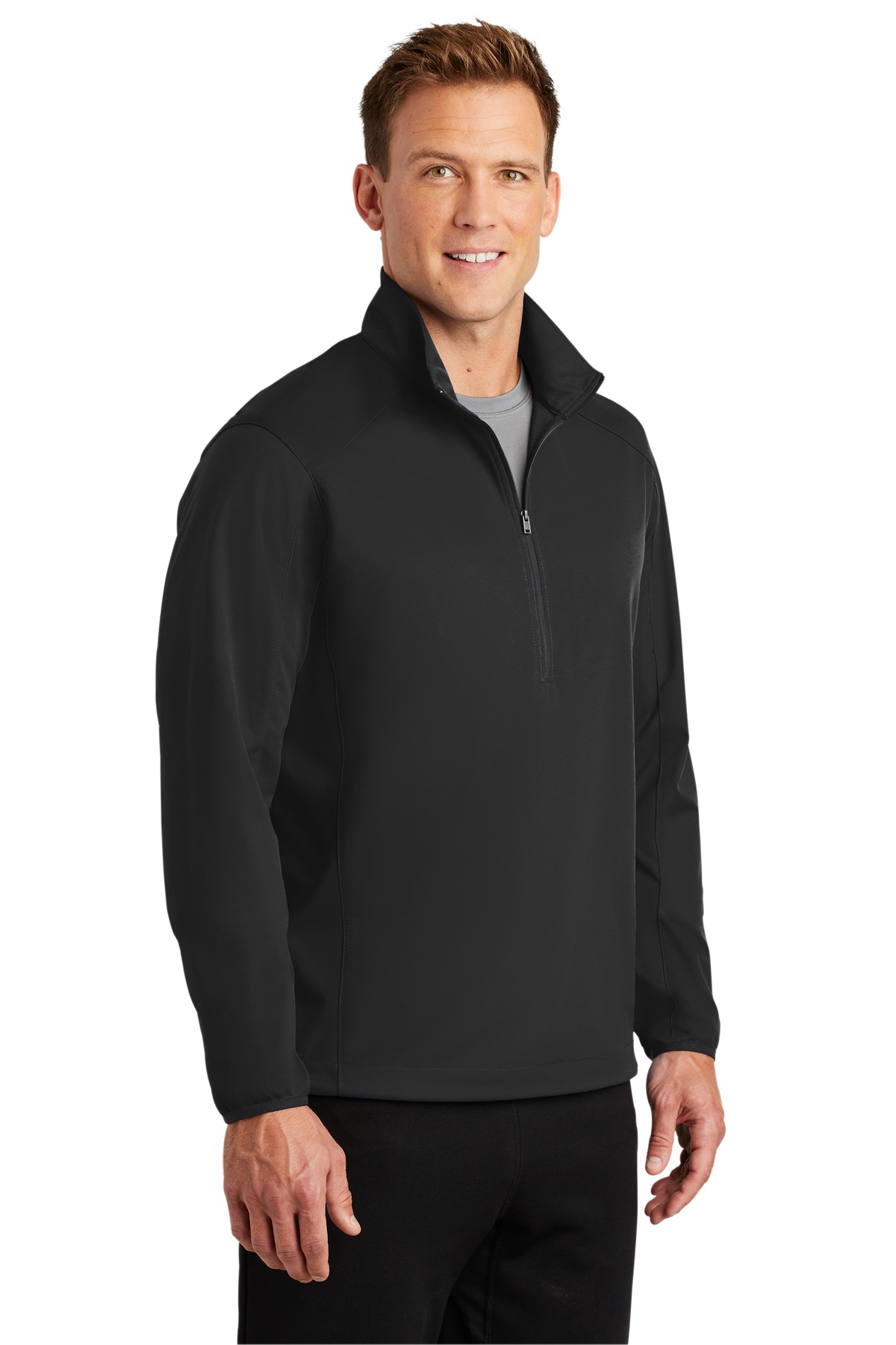 Port Authority Active 1/2-Zip Soft Shell Jacket. J716