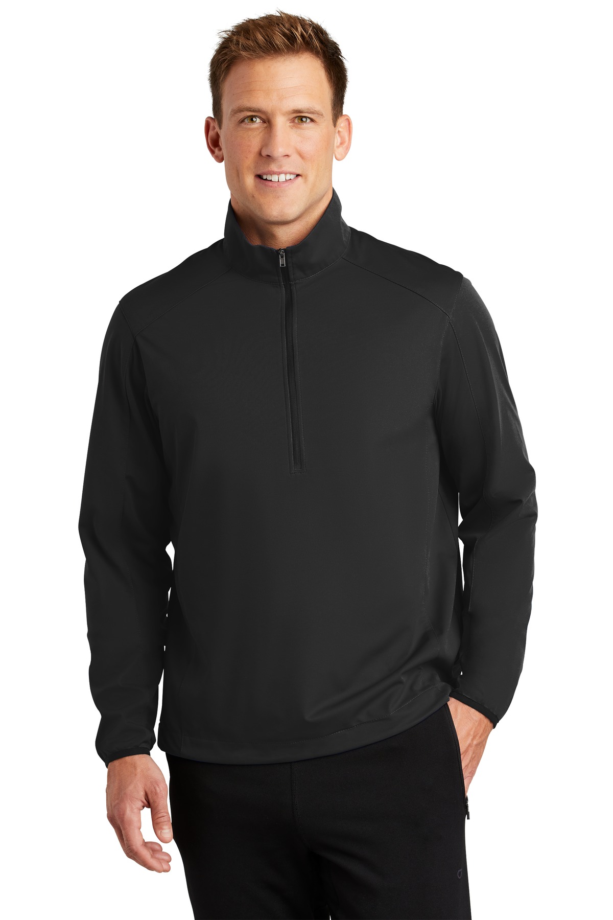 Port Authority Outerwear for Corporate & Hospitality ® Active 1/2-Zip Soft Shell Jacket.-Port Authority