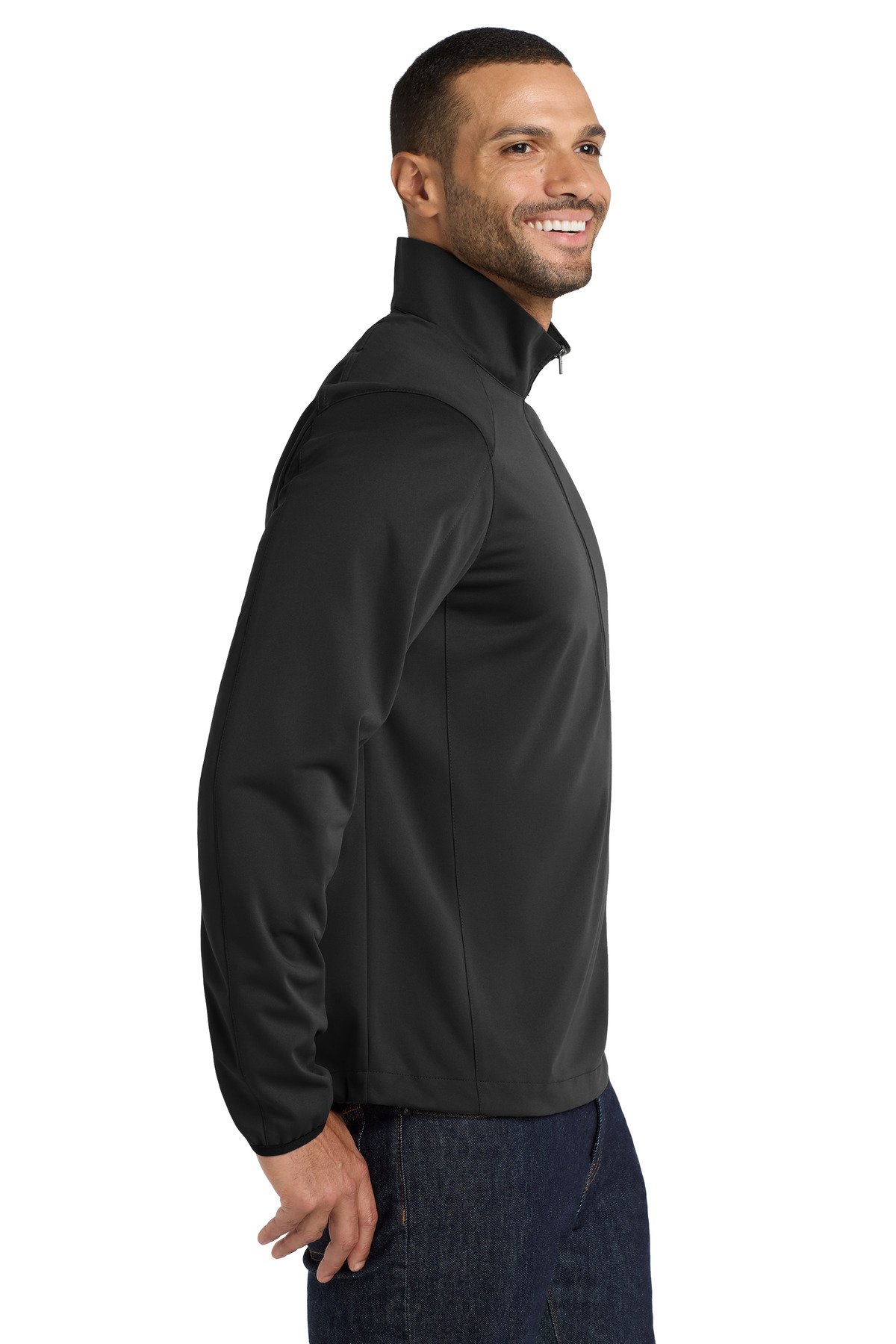 Port Authority Active 1/2-Zip Soft Shell Jacket. J716