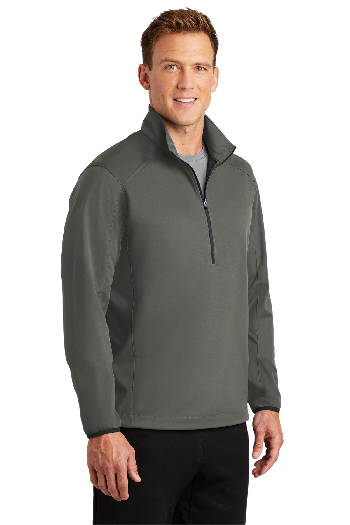 Port Authority Active 1/2-Zip Soft Shell Jacket. J716