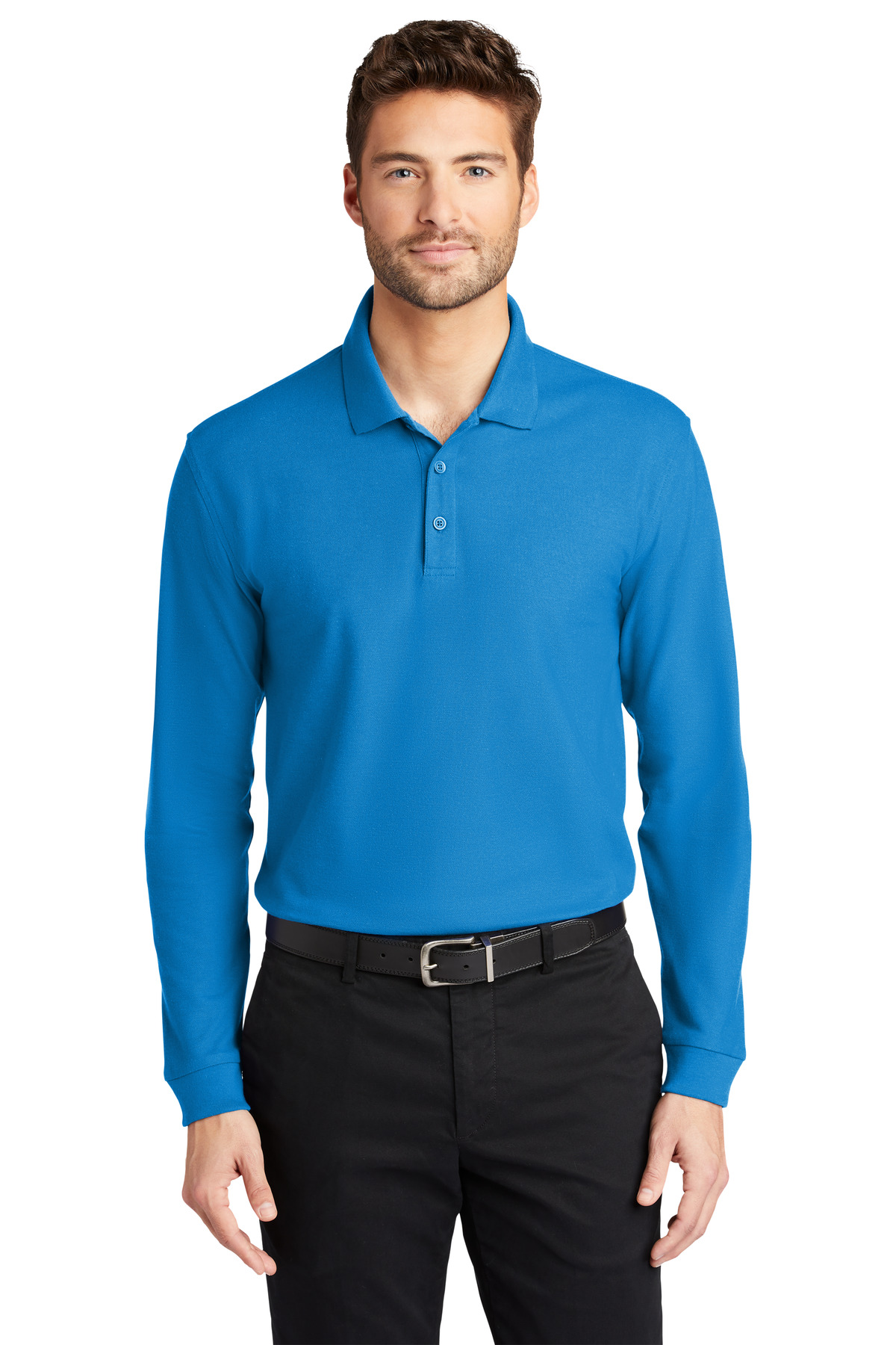 Port Authority ┬«  Long Sleeve Core Classic Pique Polo. K100LS