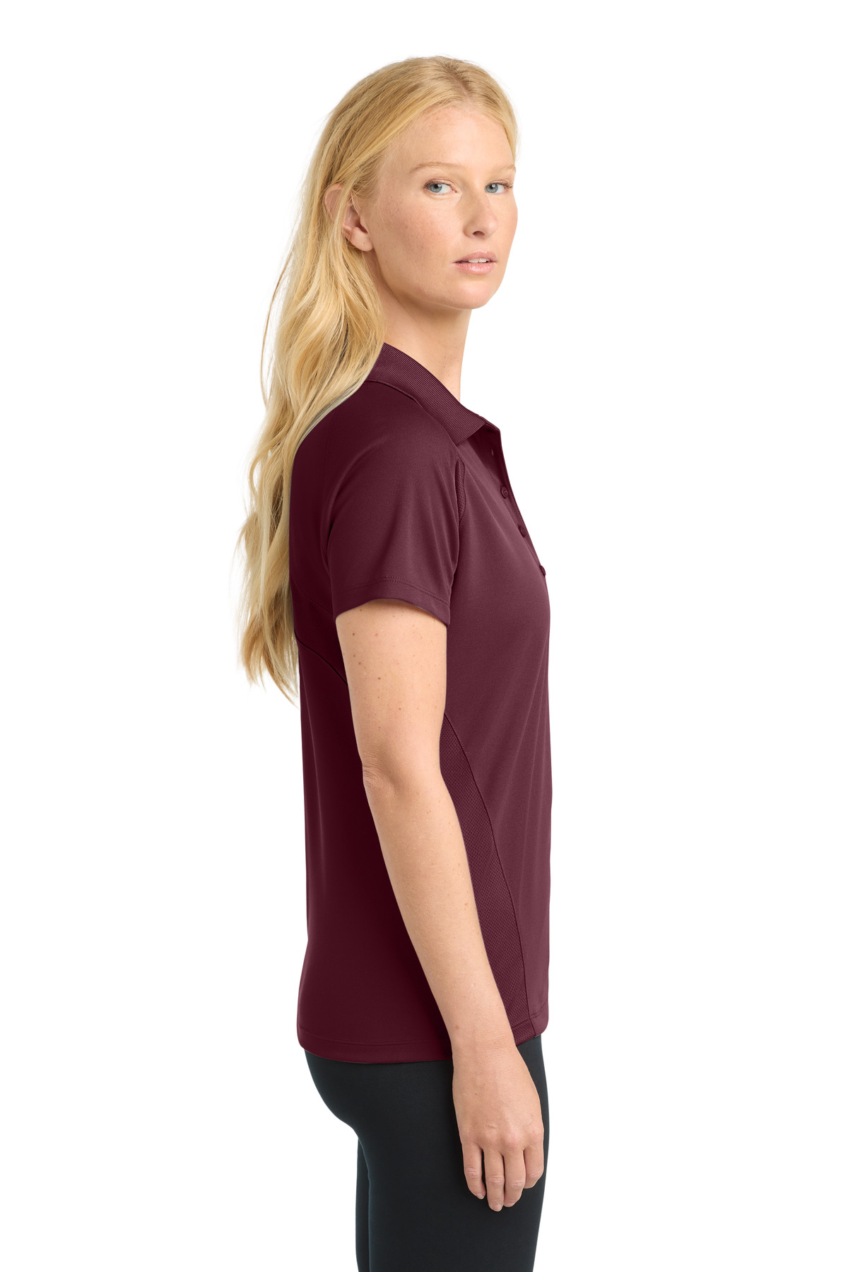 Sport-Tek Women's Dri-Mesh Pro Polo. L474