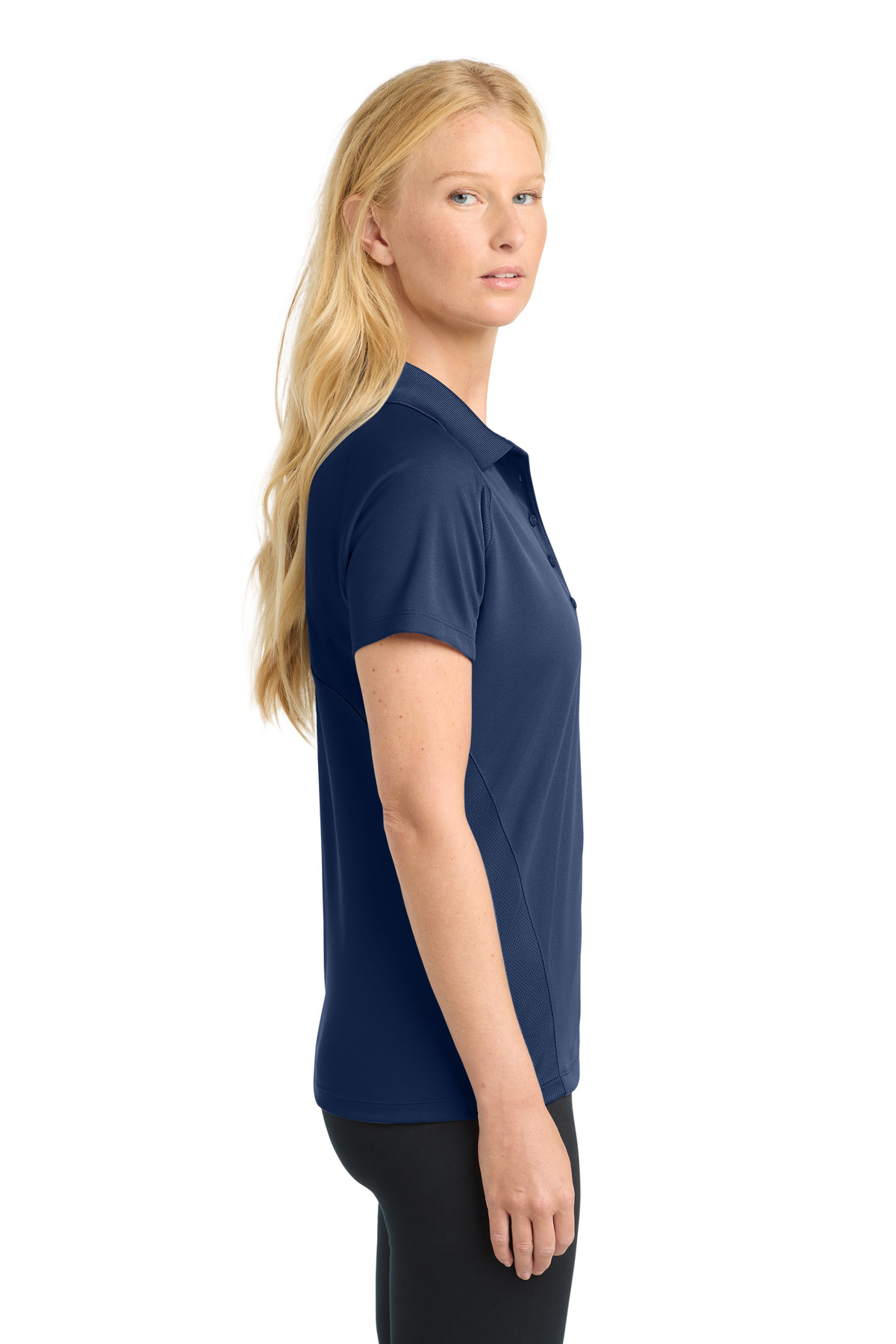 Sport-Tek Women's Dri-Mesh Pro Polo. L474