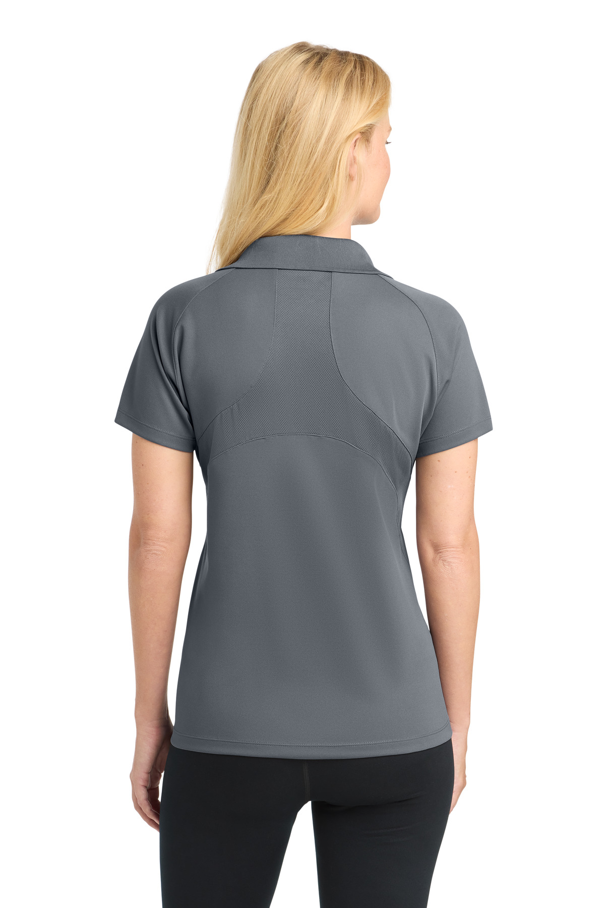 Sport-Tek Women's Dri-Mesh Pro Polo. L474
