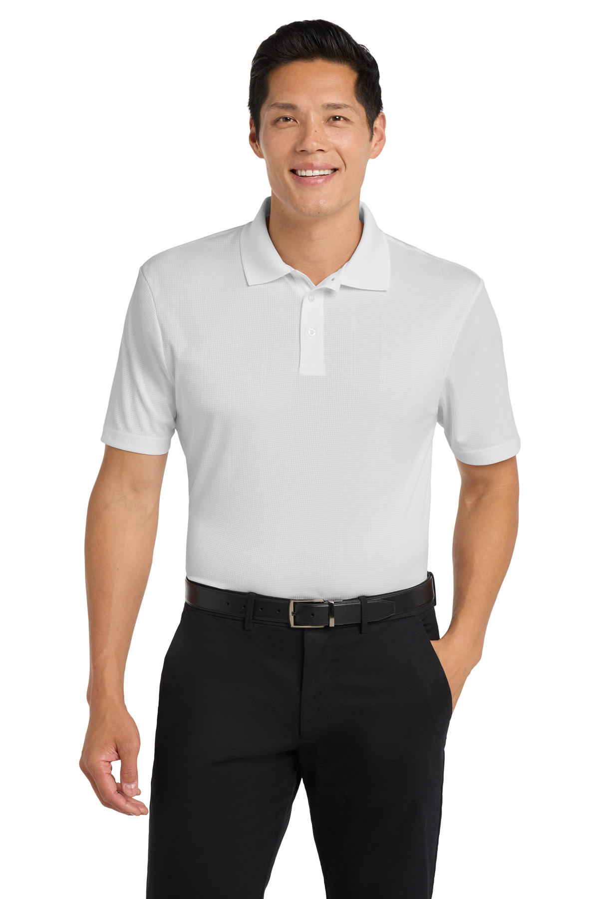 Port Authority Performance Fine Jacquard Polo. K528