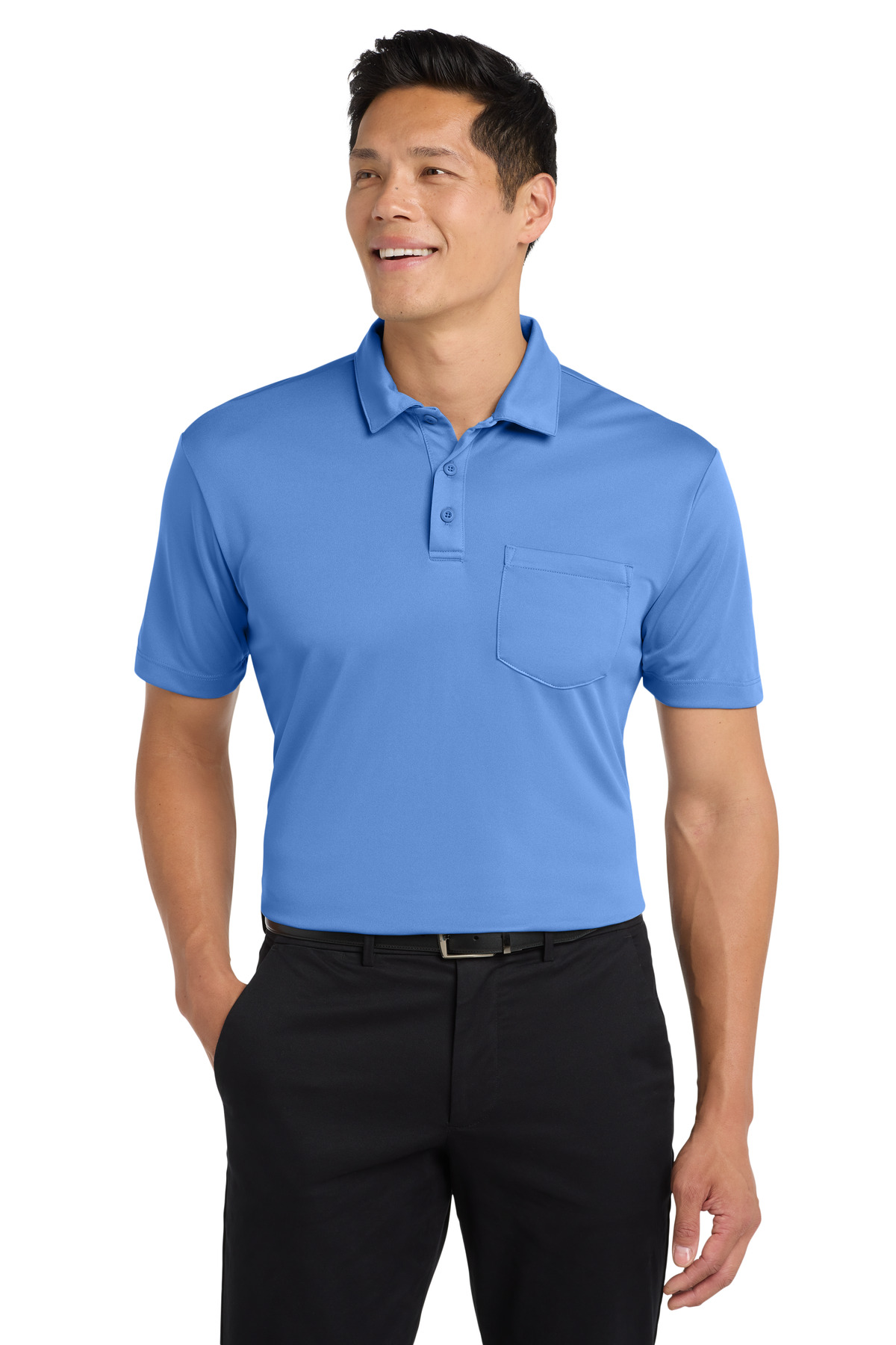 Port Authority ® Silk Touch™ Performance Pocket Polo. K540P - Image 3