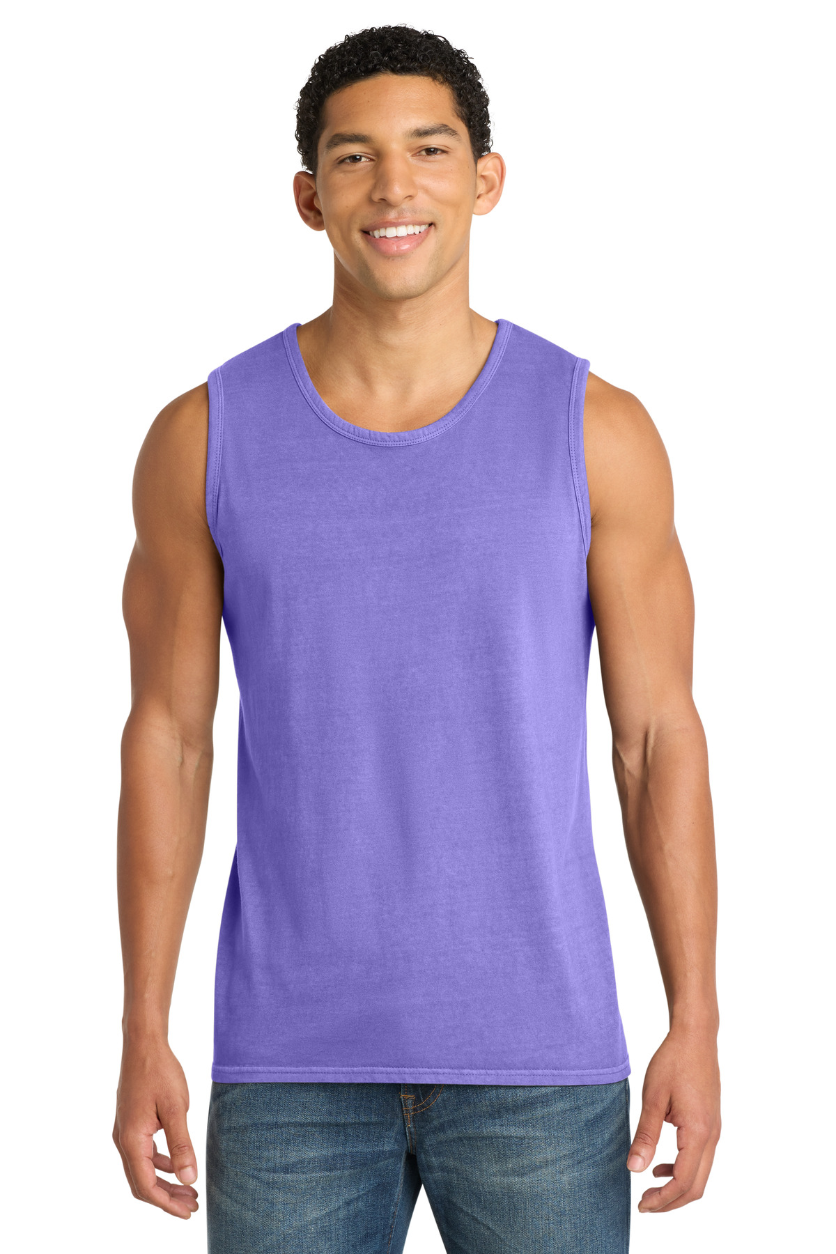 Port & Co Beach Wash Garment-Dyed Tank-Port & Company