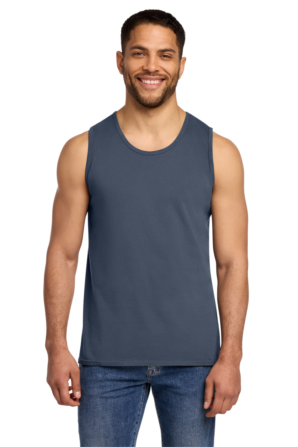 Port & Co ™ Beach Wash ® Garment-Dyed Tank. PC099TT - Denim Blue