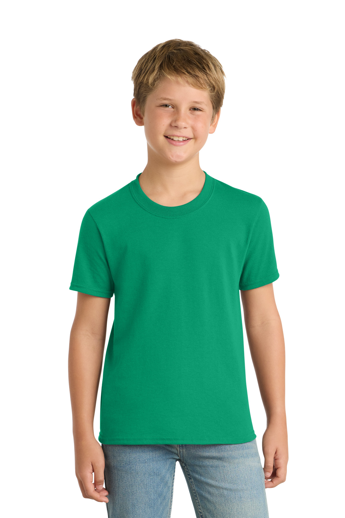 Port & Co ™ Youth Core Blend Tee. PC55Y - Kelly