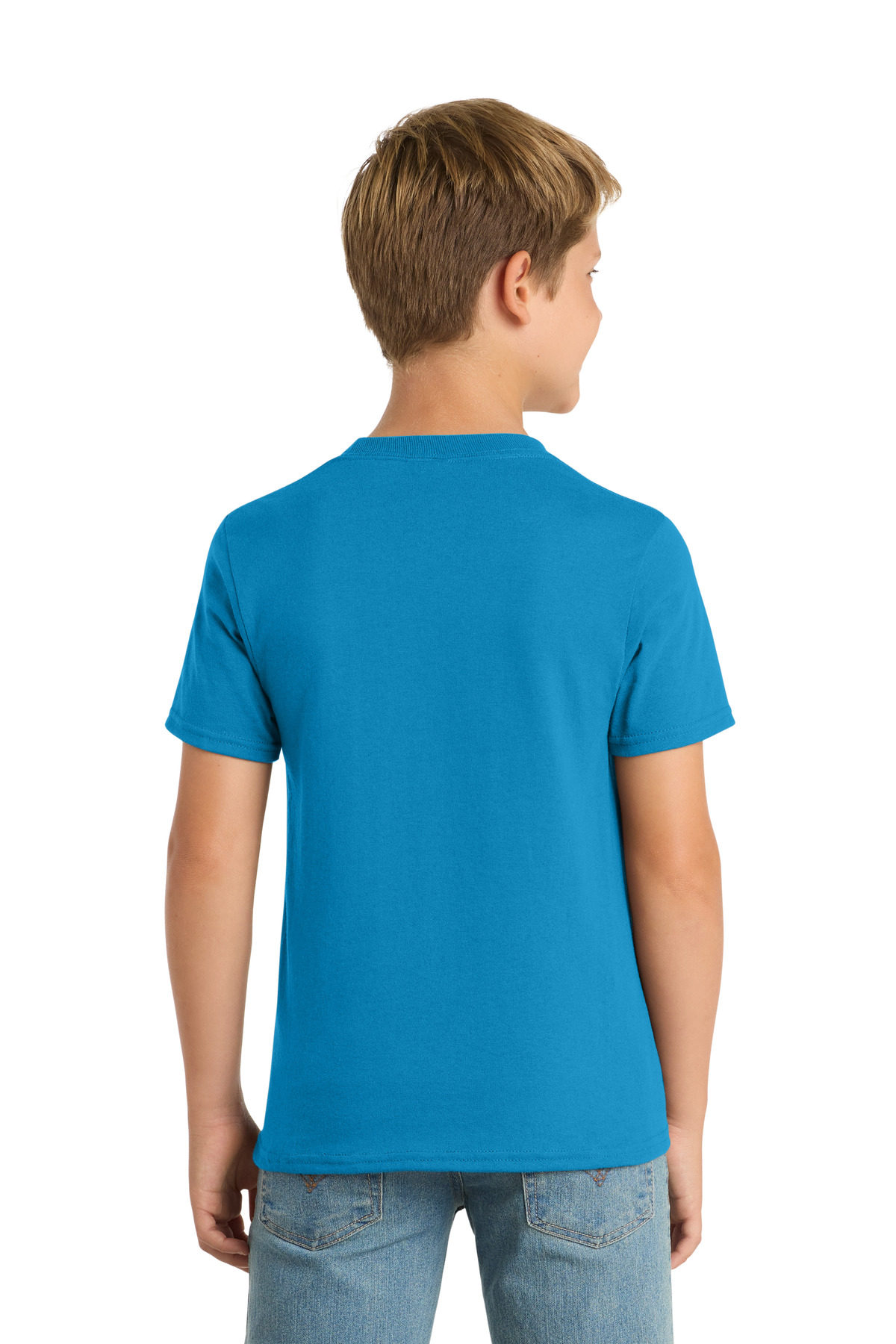 Port & Co Youth Core Blend Tee. PC55Y
