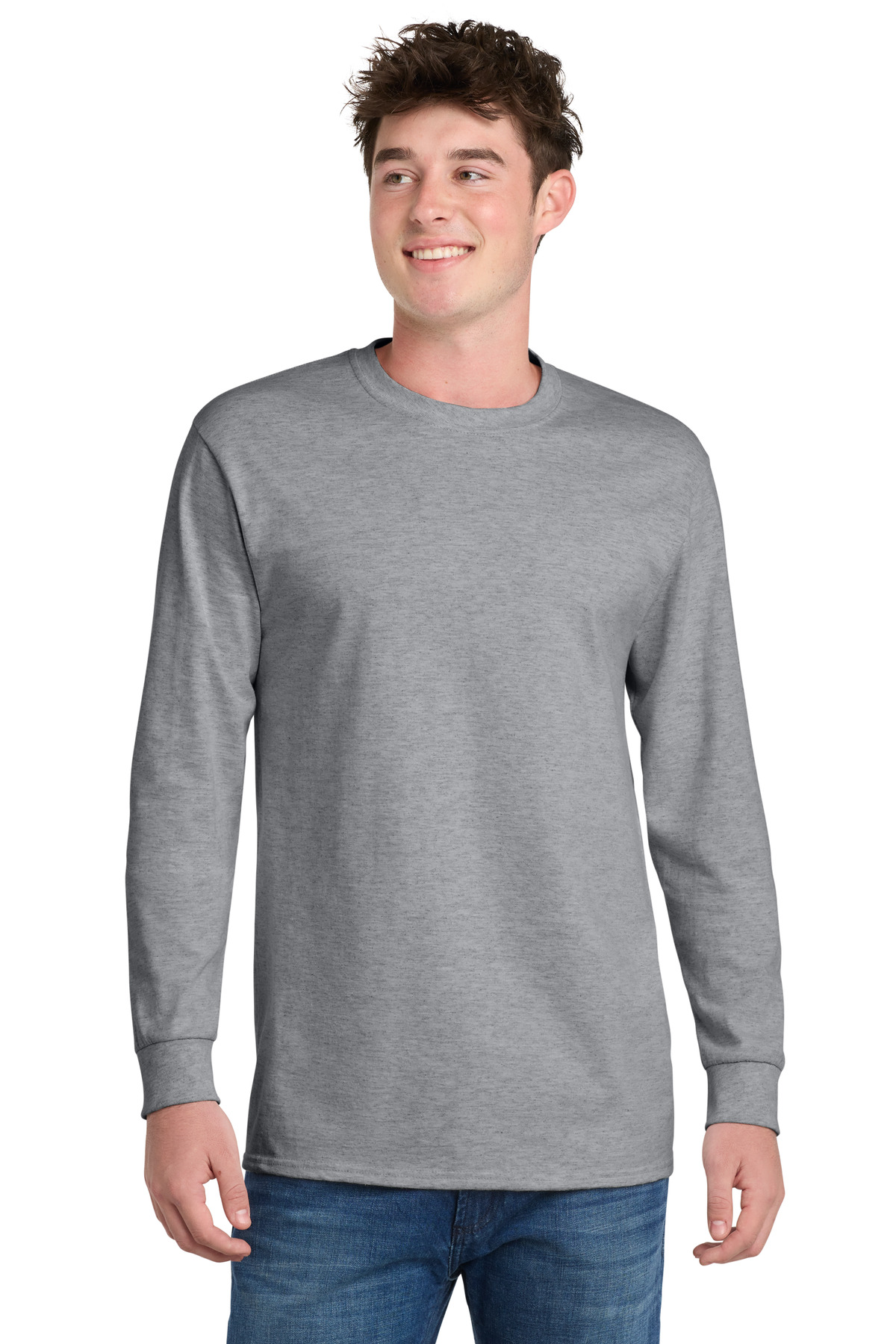Port & Co PC61LST swatch in Athletic Heather