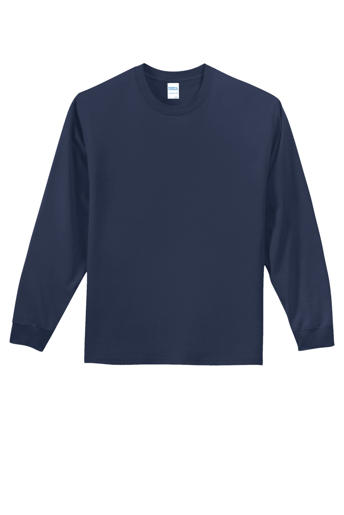 Port & Co Long Sleeve Essential Tee. PC61LS